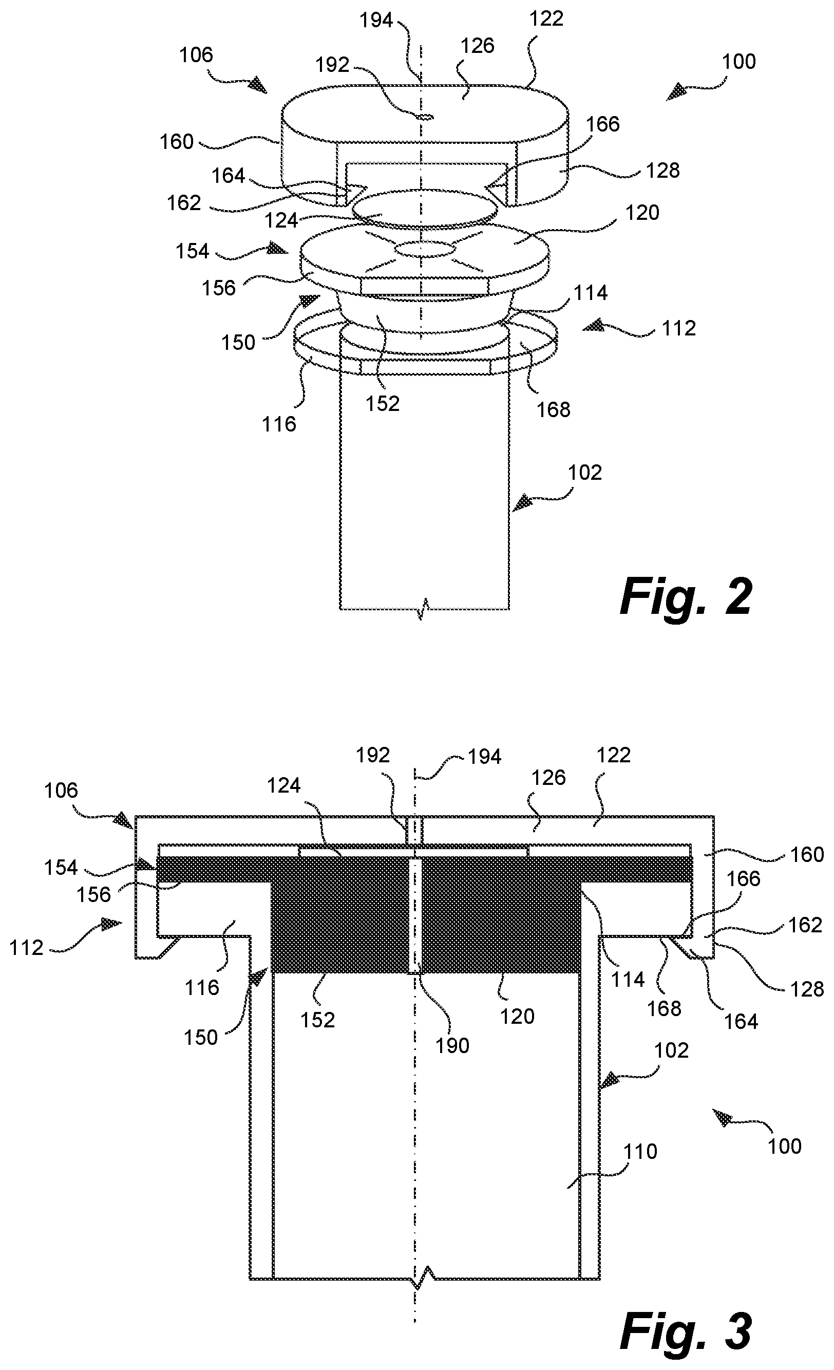 Patent US12303671 Figure 2 – Syringe with syringe closure