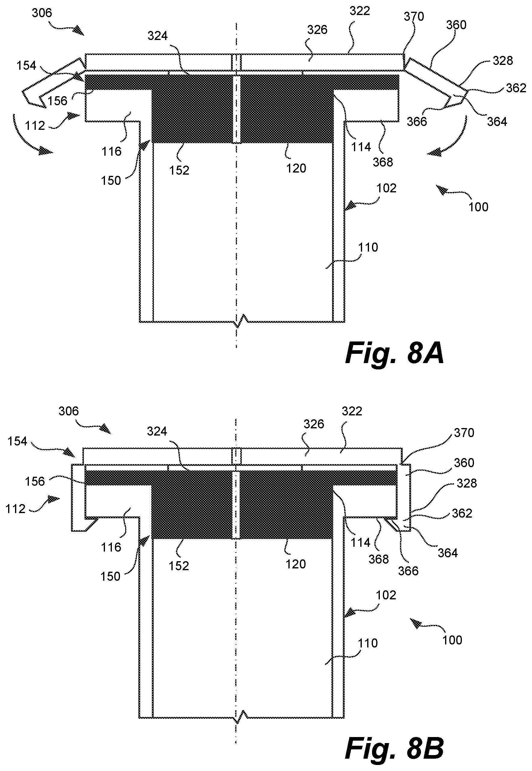 Patent US12303671 Figure 7 – Syringe with syringe closure