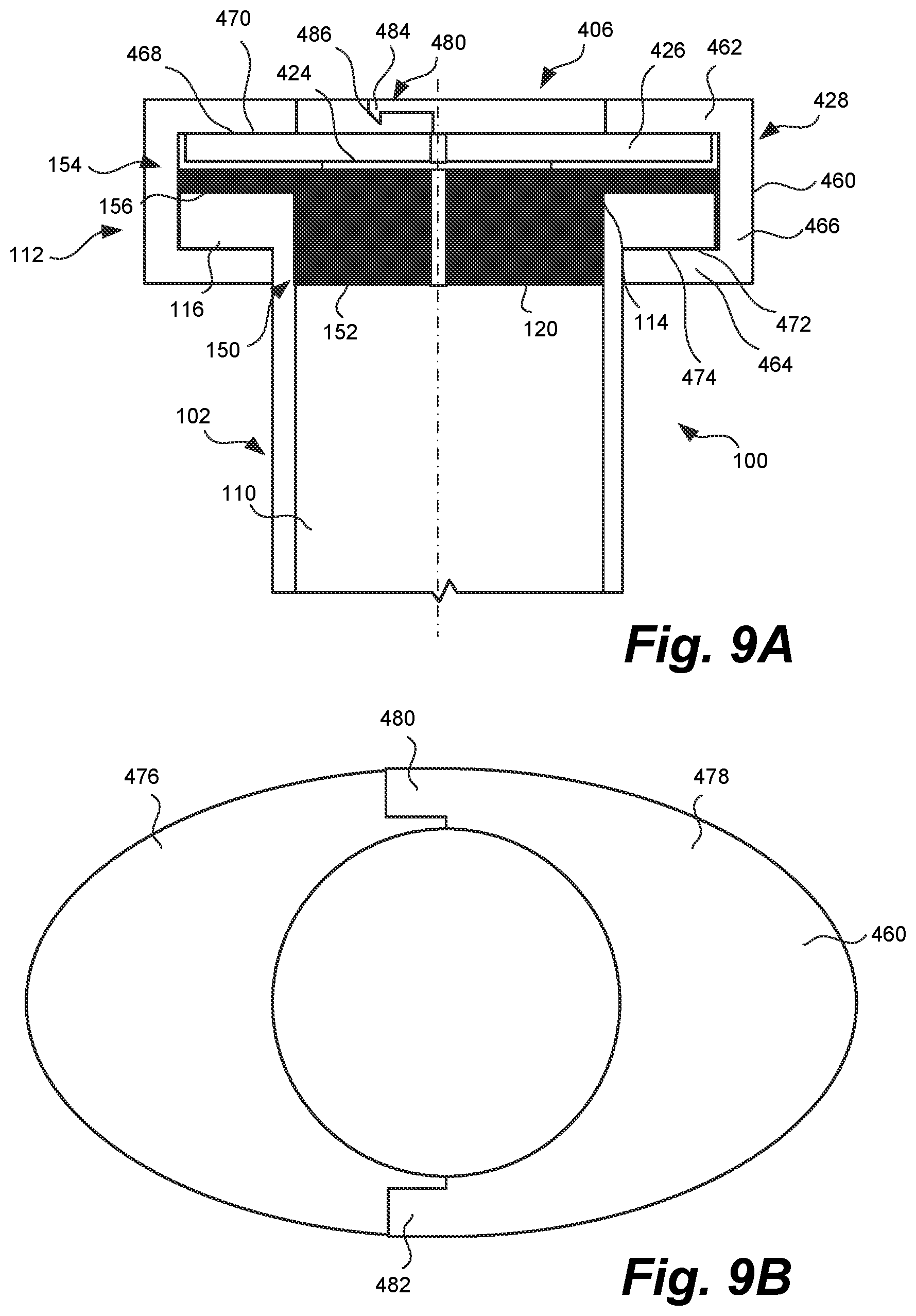 Patent US12303671 Figure 8 – Syringe with syringe closure