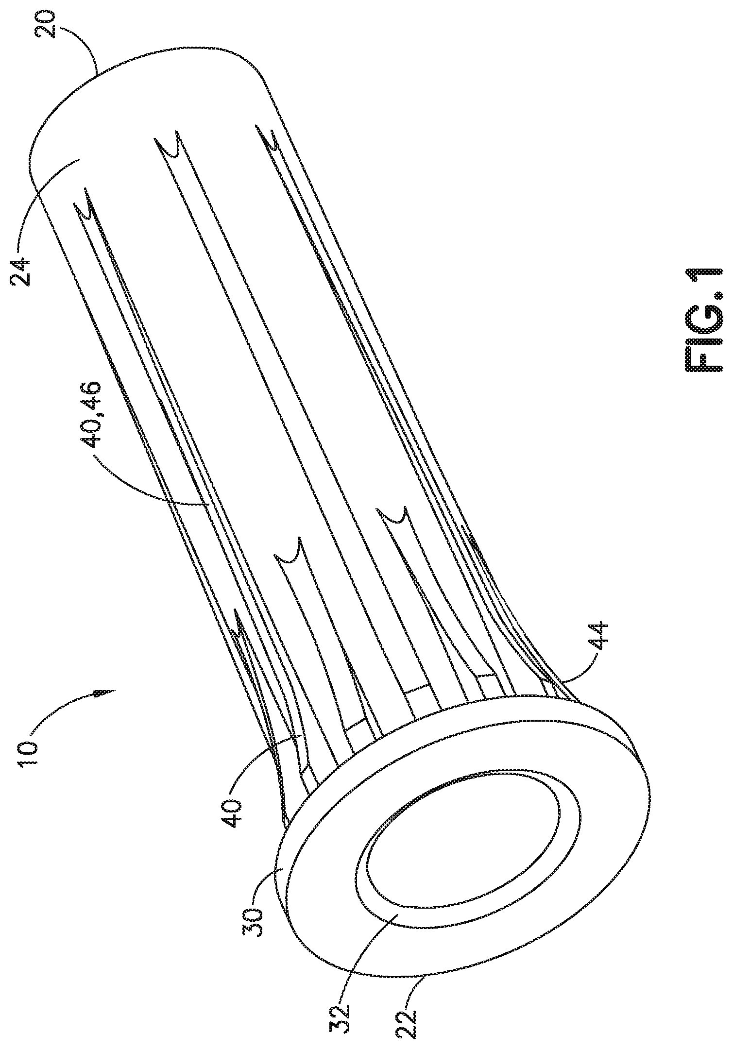 Patent US12303673 Figure 1 – Syringe needle shield