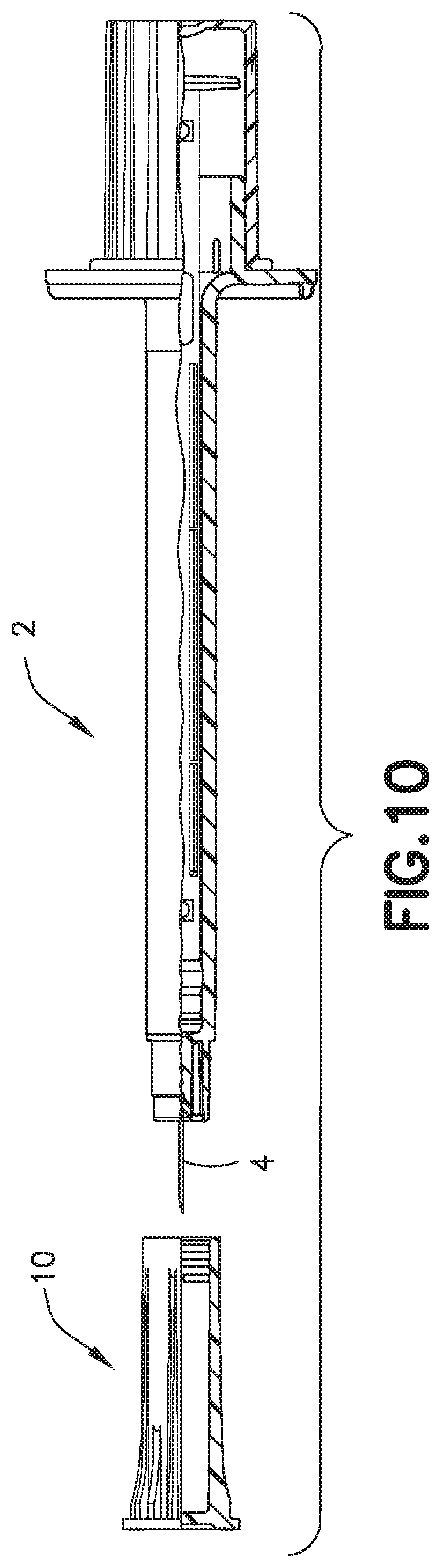 Patent US12303673 Figure 7 – Syringe needle shield
