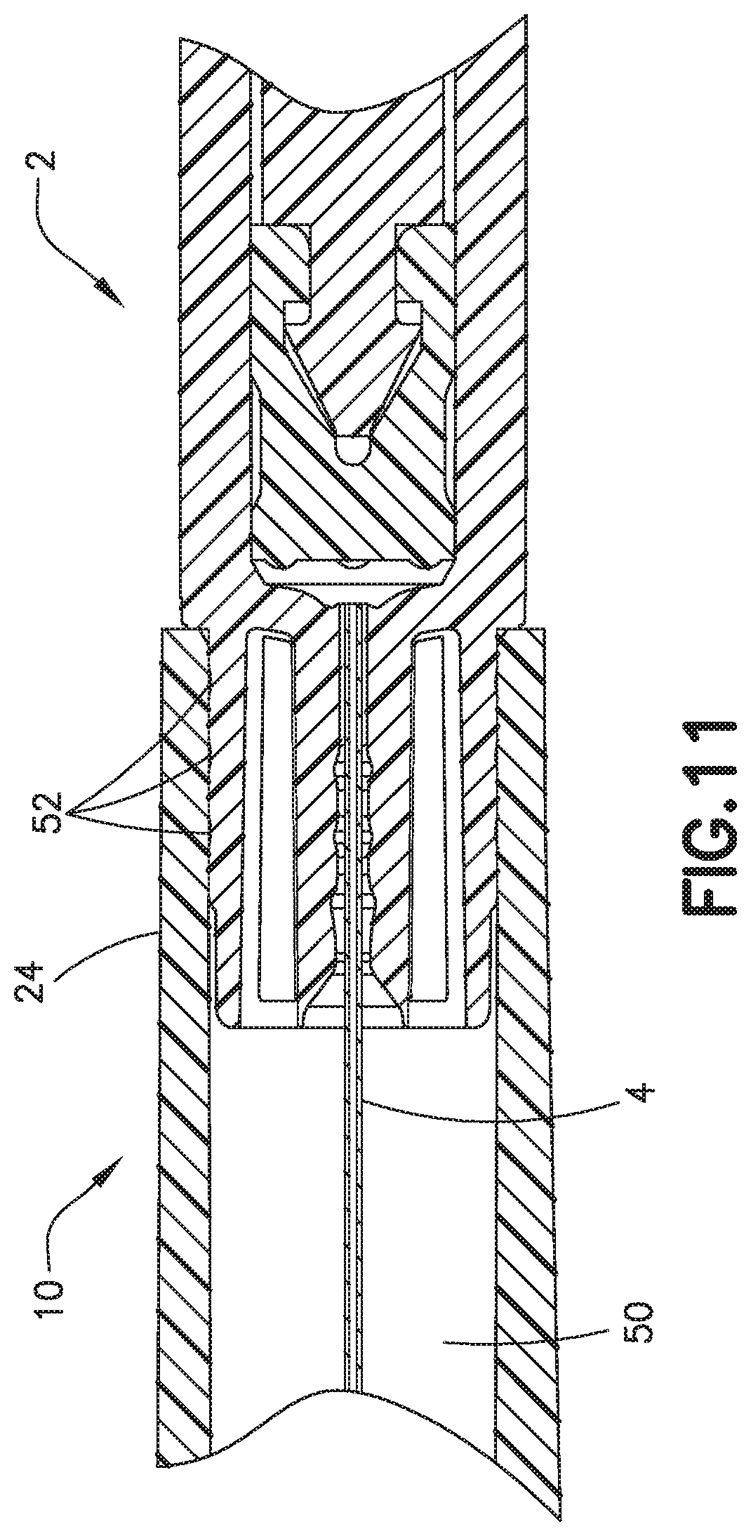 Patent US12303673 Figure 8 – Syringe needle shield