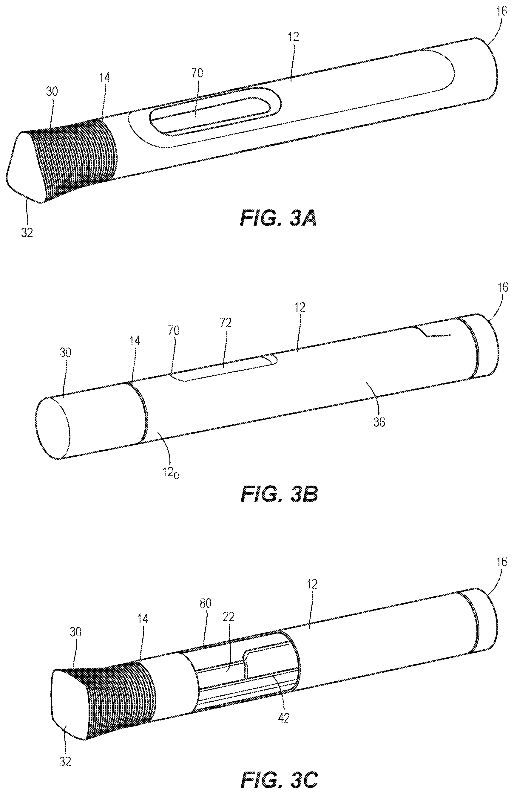 Patent US12303674 Figure 4 – Drug injection device with visual and audio indicators