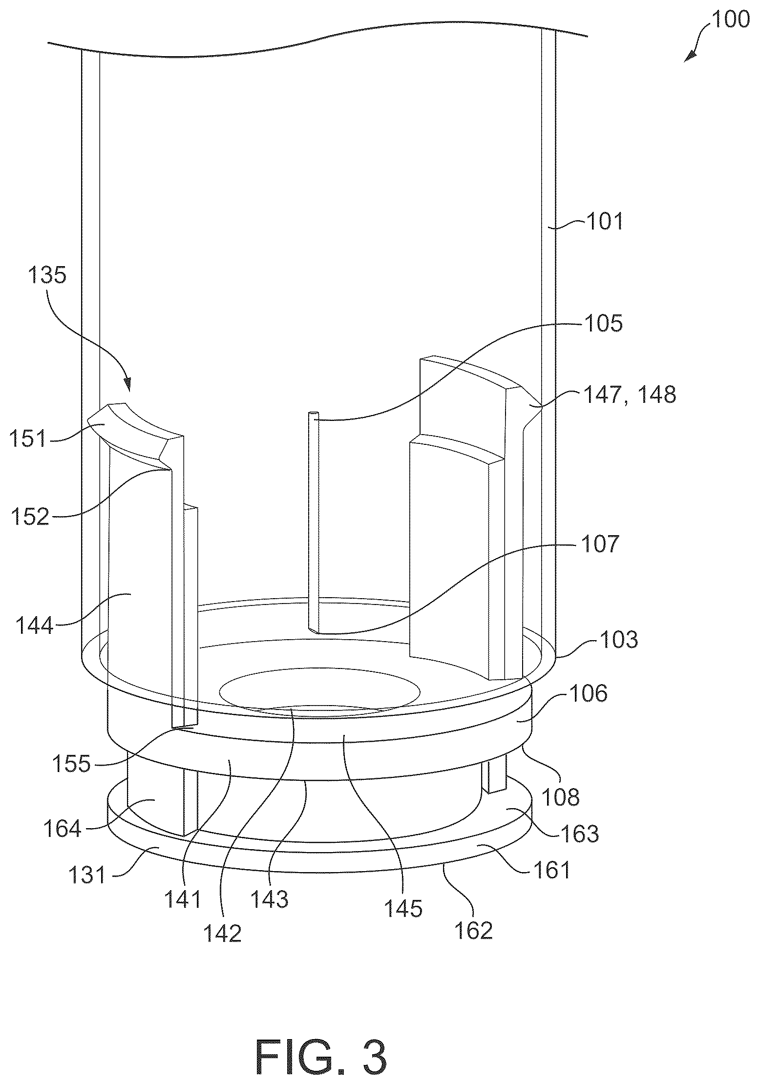 Patent US12303675 Figure 3 – Medicament delivery device