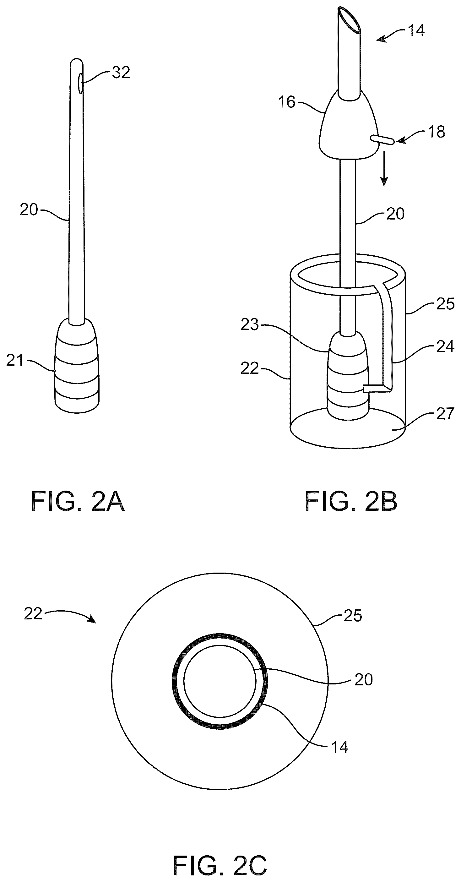 Patent US12303676 Figure 2 – Combined needle and cannula