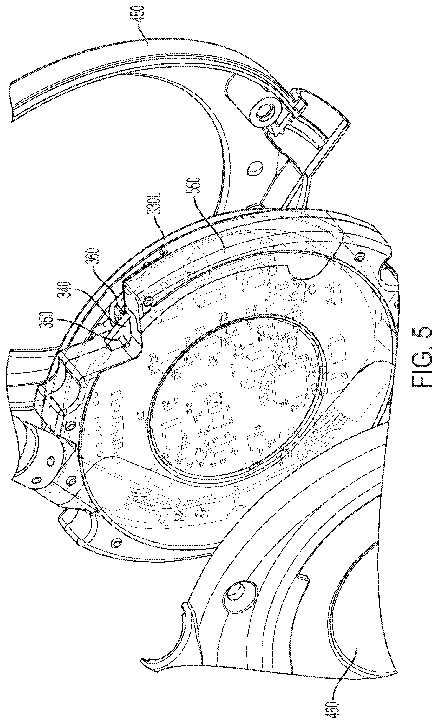 Patent US12303704 Figure 6 – Water-resistant electrocardiogram sensor assembly for a wearable medical device