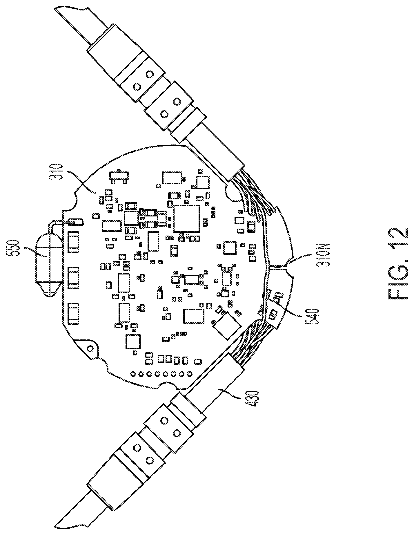 Patent US12303704 Figure 14 – Water-resistant electrocardiogram sensor assembly for a wearable medical device