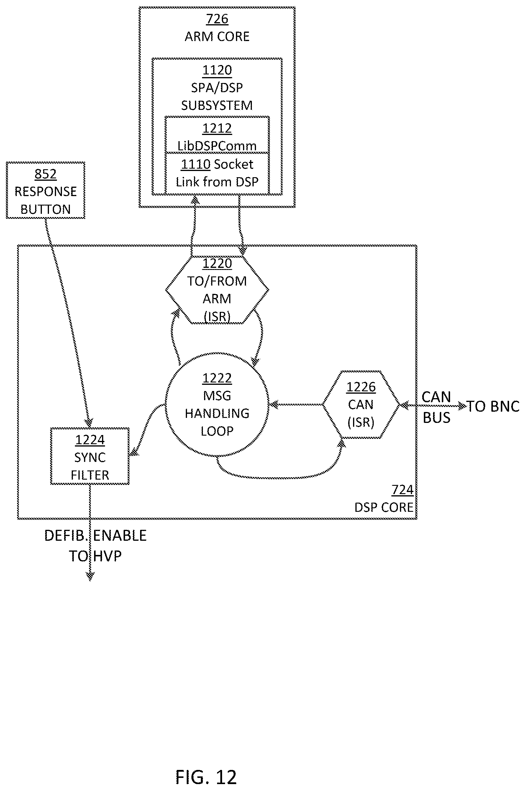 Patent US12303706 Figure 13 – System and method for conserving power in a medical device