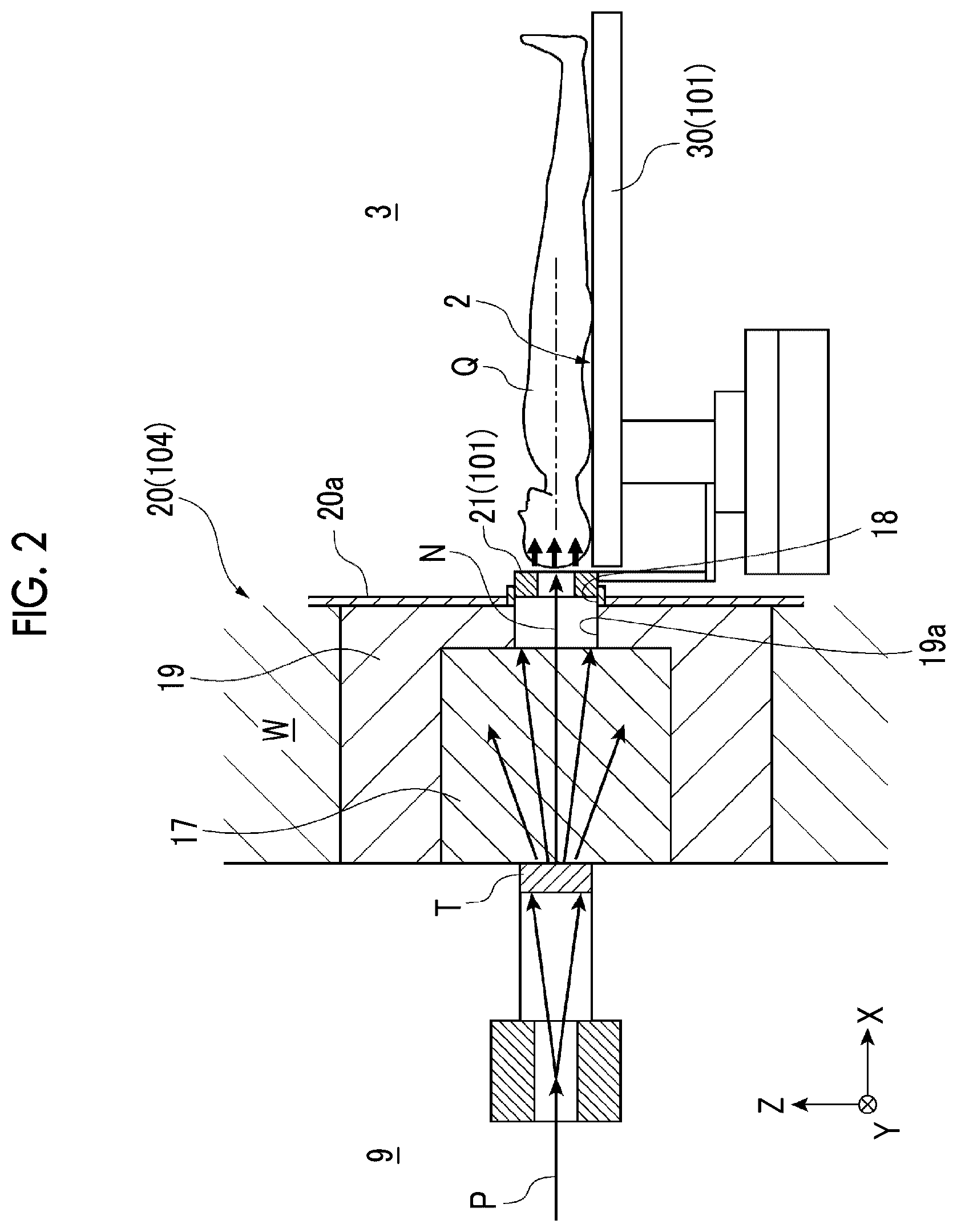 Patent US12303713 Figure 2 – Treatment preparation apparatus comprising a peripheral simulator and treatment equipment for a boron neutron capture therapy (BNCT)