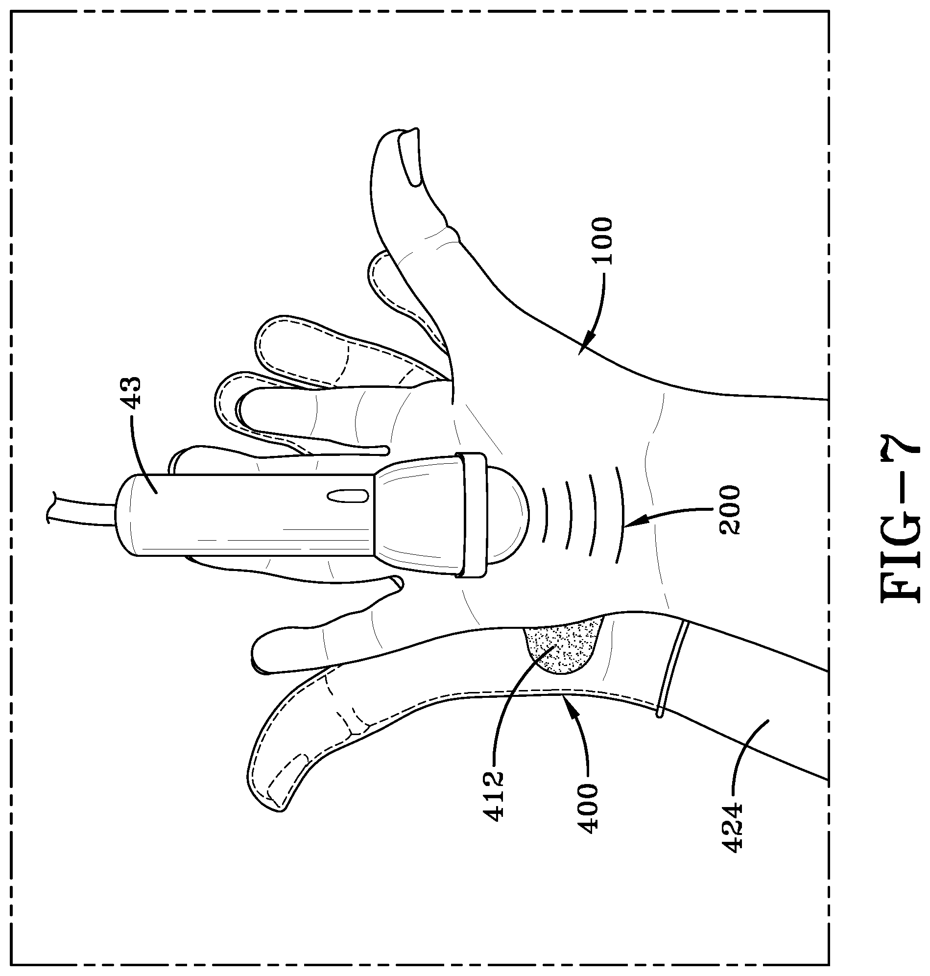 Patent US12303721 Figure 4 – Acoustic shock wave treatment and devices for appendages