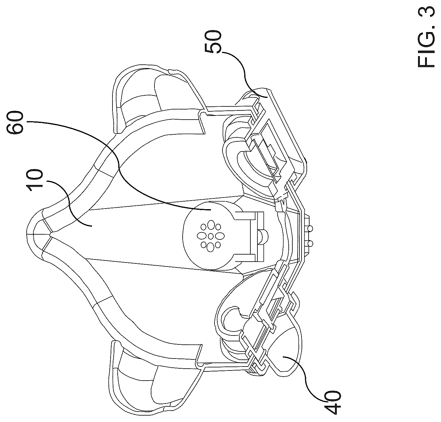 Patent US12303727 Figure 3 – Biometric and environmental monitoring and control system