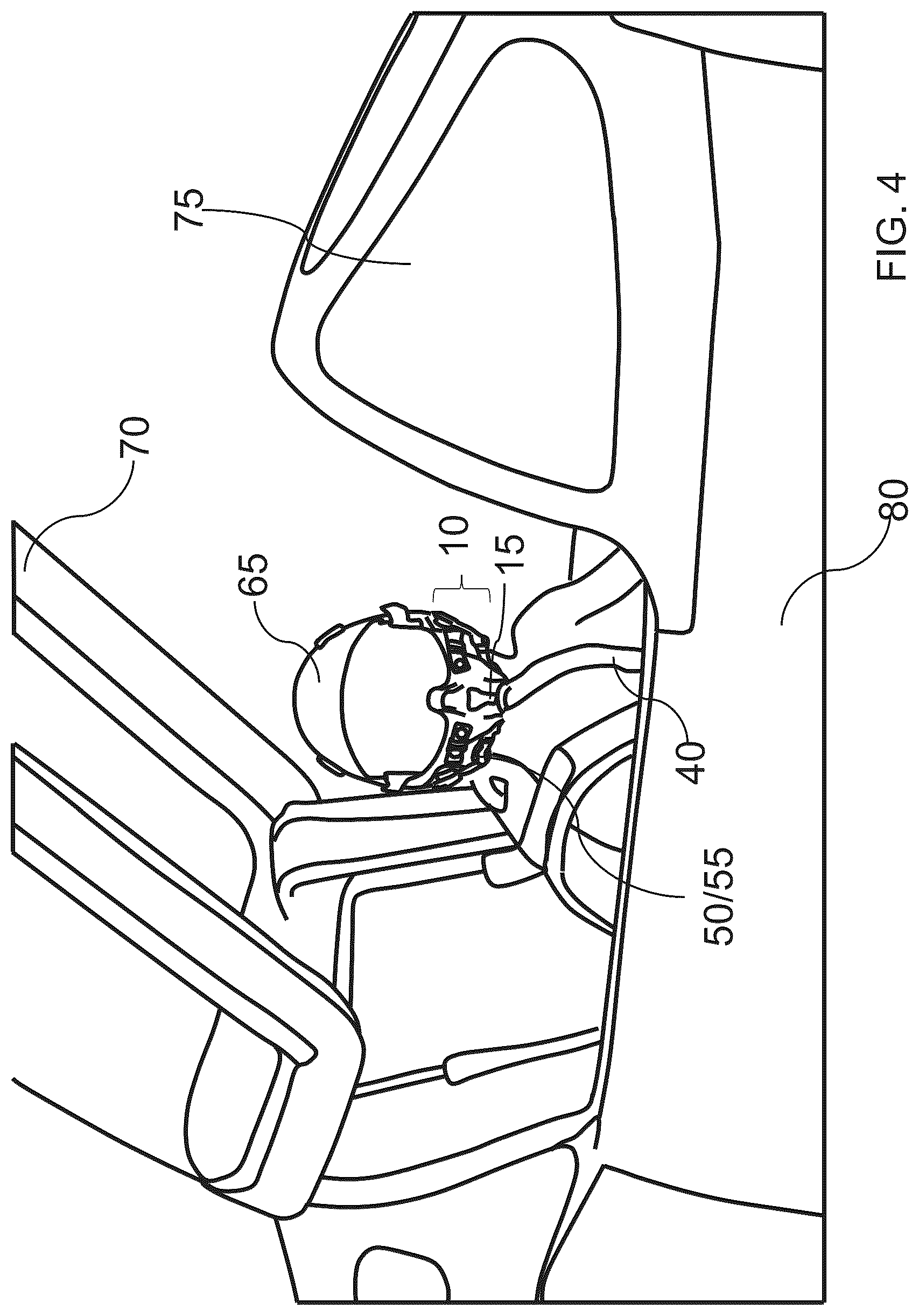 Patent US12303727 Figure 4 – Biometric and environmental monitoring and control system