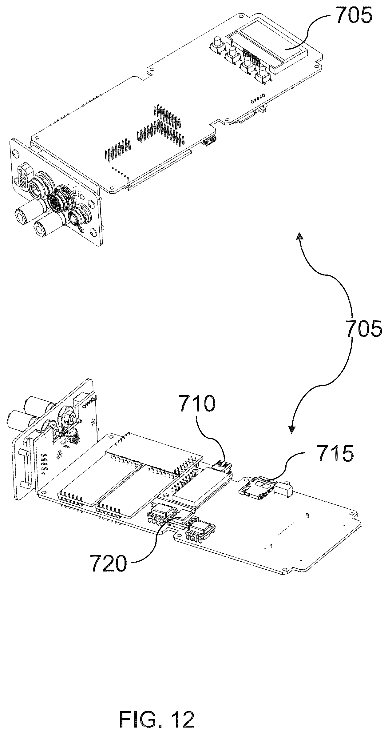 Patent US12303727 Figure 12 – Biometric and environmental monitoring and control system