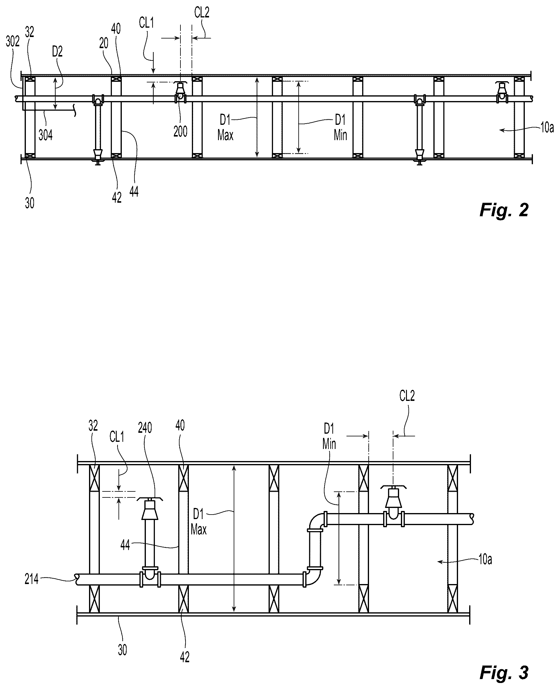 Patent US12303728 Figure 3 – Systems and methods for fire protection of horizontal interstitial spaces with expanded localized heat detection areas
