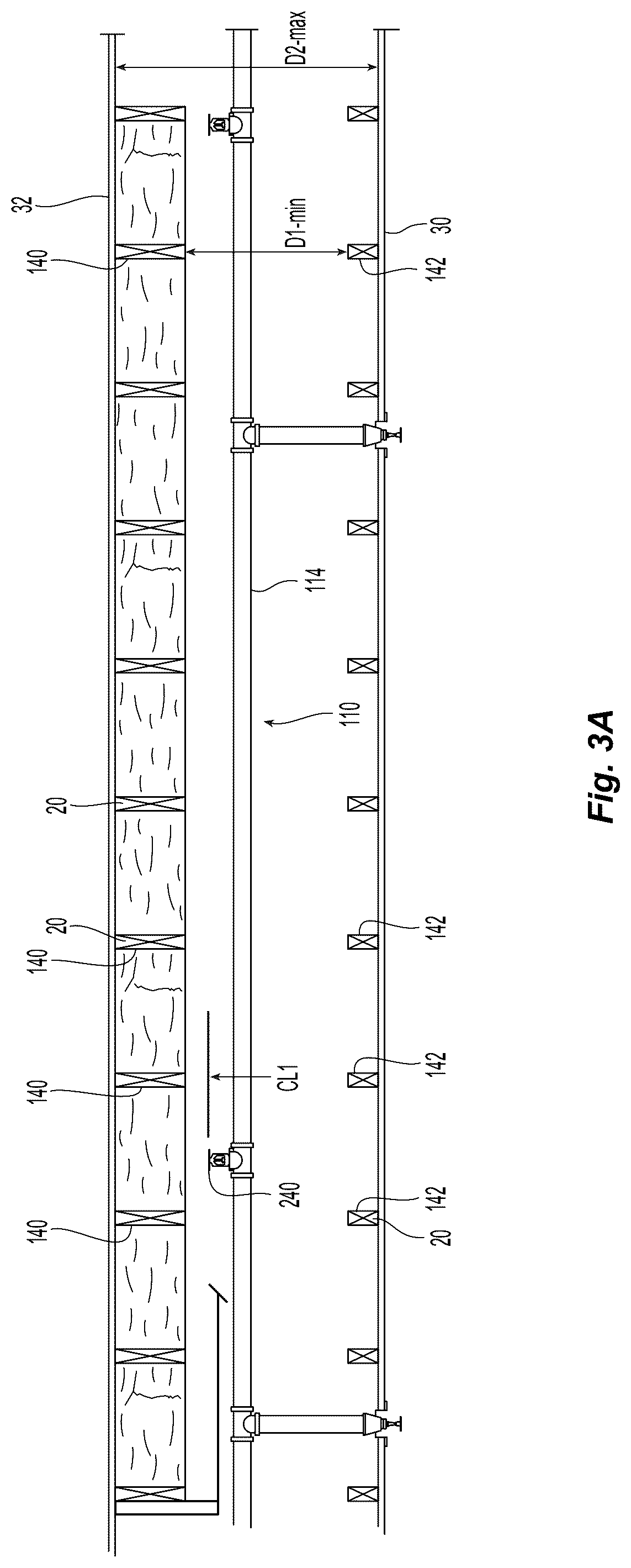 Patent US12303728 Figure 4 – Systems and methods for fire protection of horizontal interstitial spaces with expanded localized heat detection areas