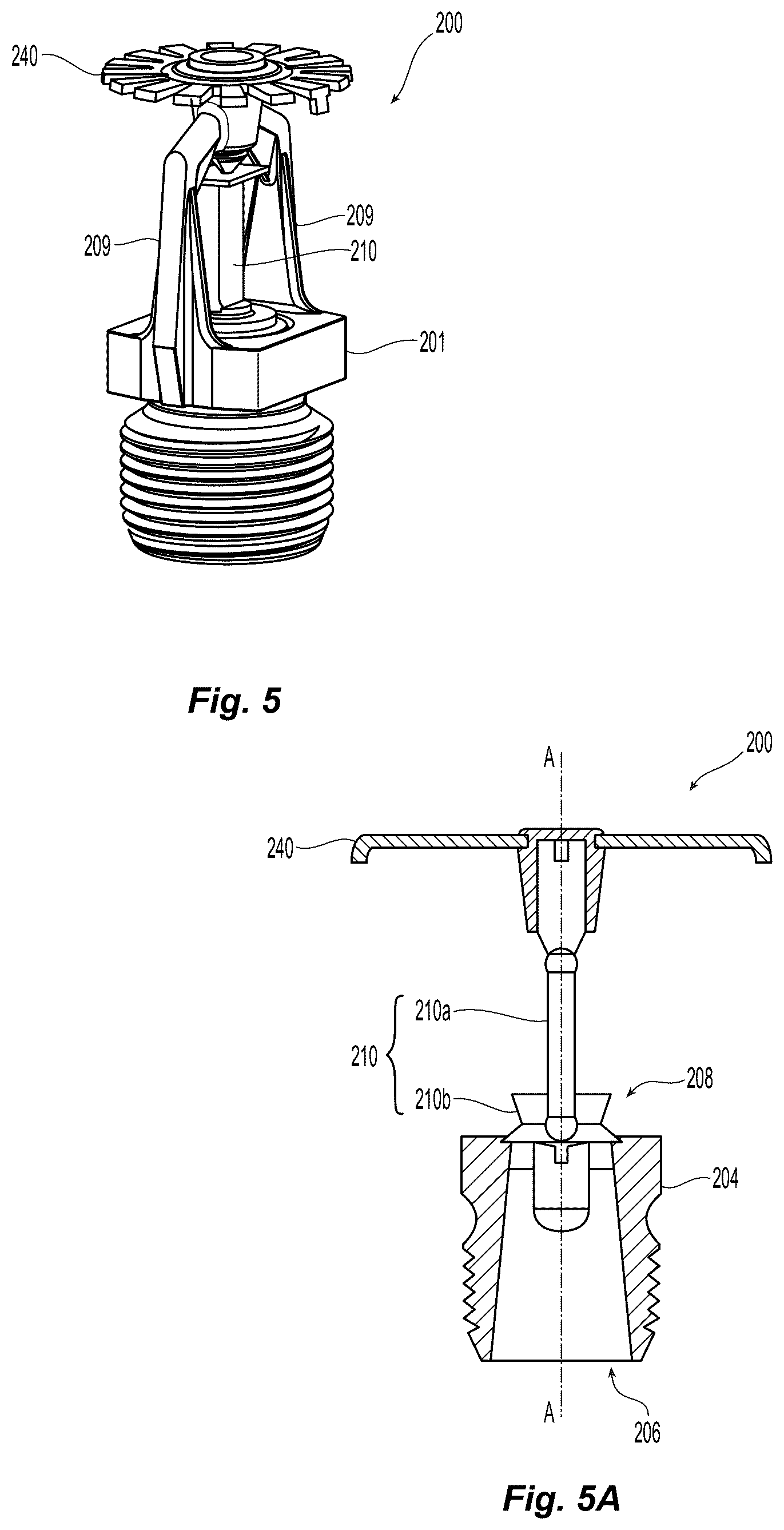 Patent US12303728 Figure 8 – Systems and methods for fire protection of horizontal interstitial spaces with expanded localized heat detection areas