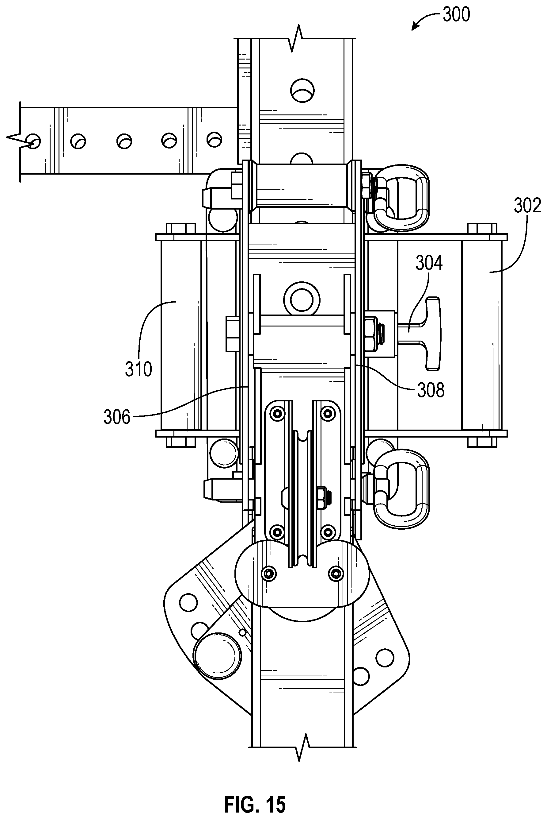 Patent US12303730 Figure 13 – Lever arm system