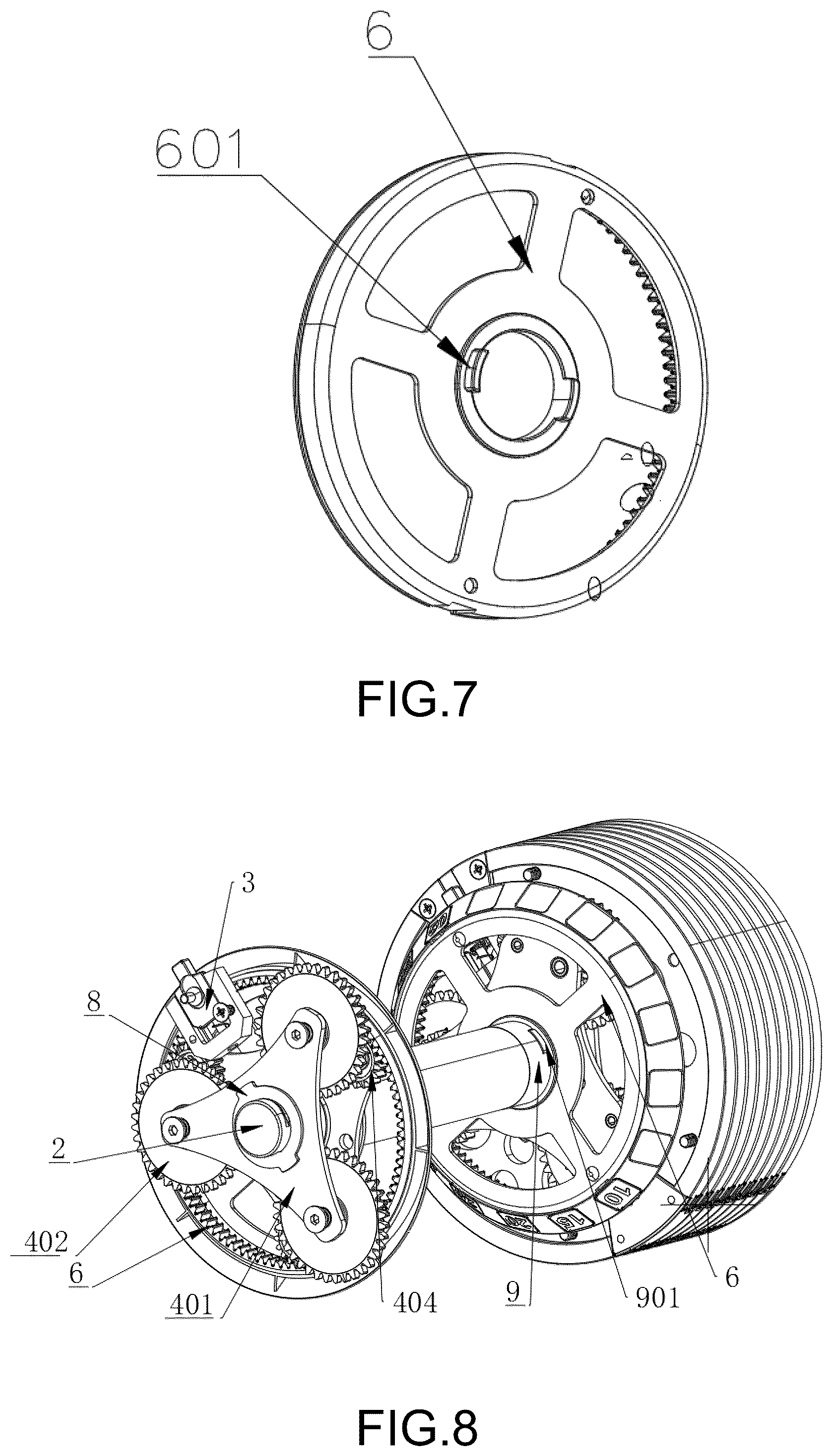 Patent US12303734 Figure 4 – Adjustable dumbbell