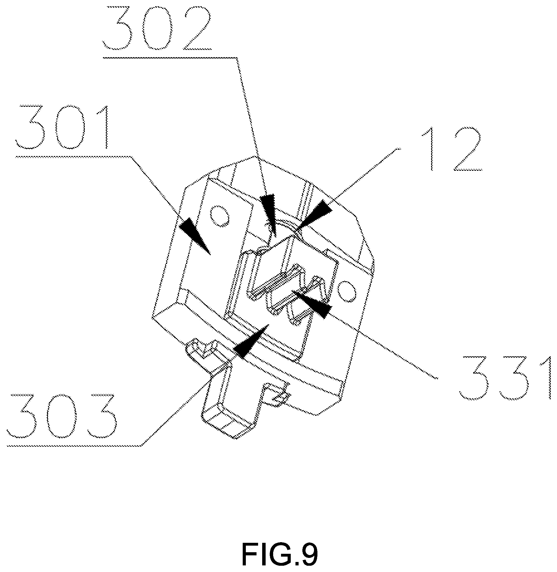 Patent US12303734 Figure 5 – Adjustable dumbbell