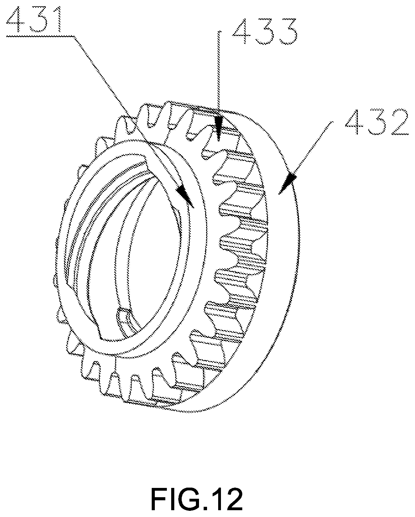 Patent US12303734 Figure 7 – Adjustable dumbbell