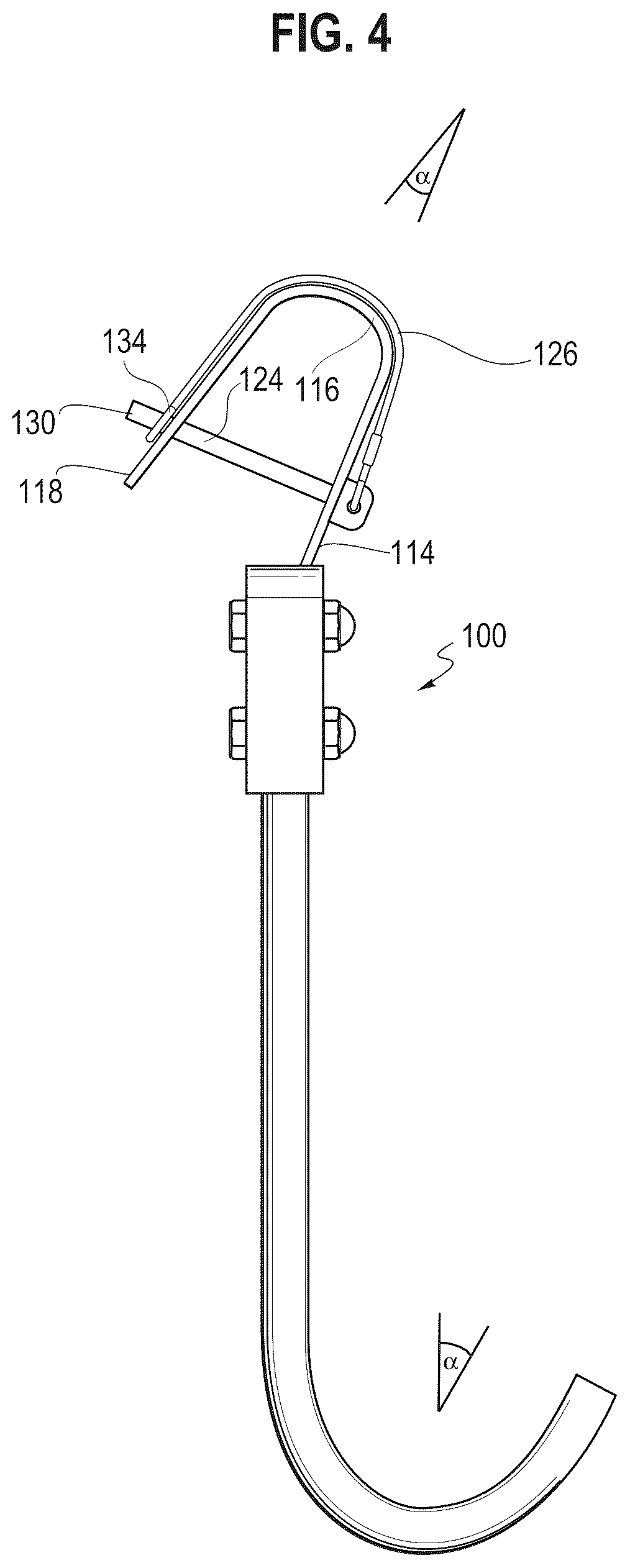 Patent US12303738 Figure 3 – Dumbbell safety hook