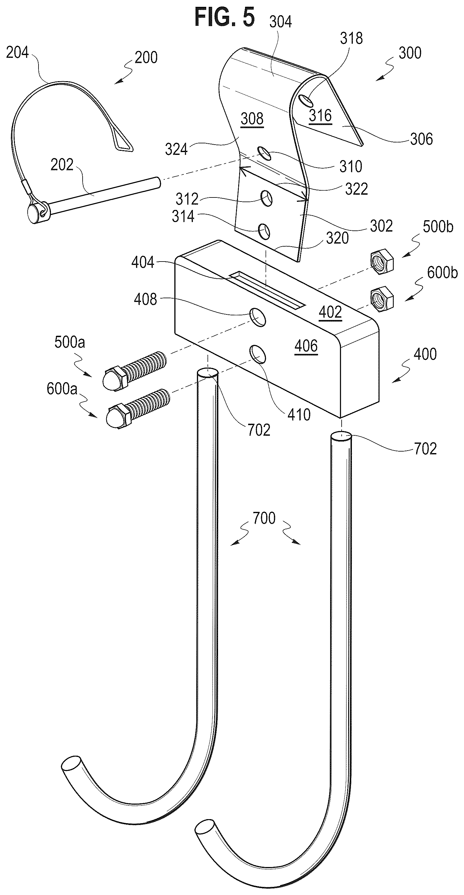 Patent US12303738 Figure 4 – Dumbbell safety hook