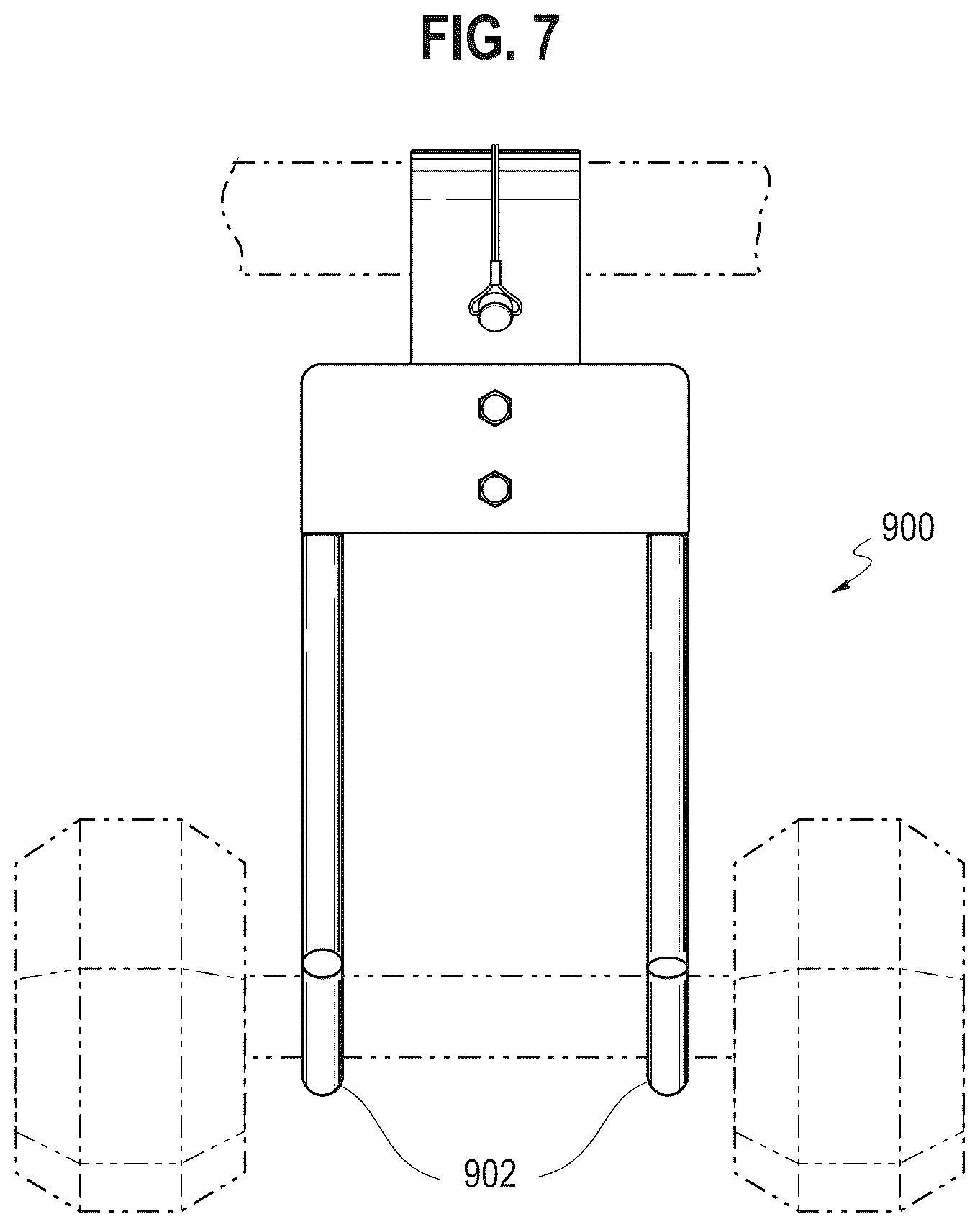 Patent US12303738 Figure 6 – Dumbbell safety hook