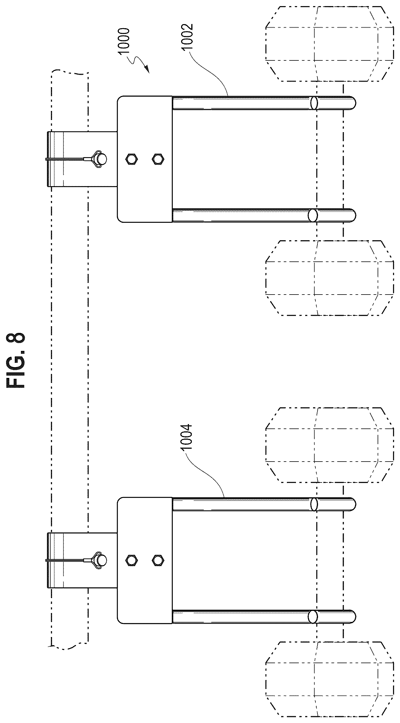 Patent US12303738 Figure 7 – Dumbbell safety hook