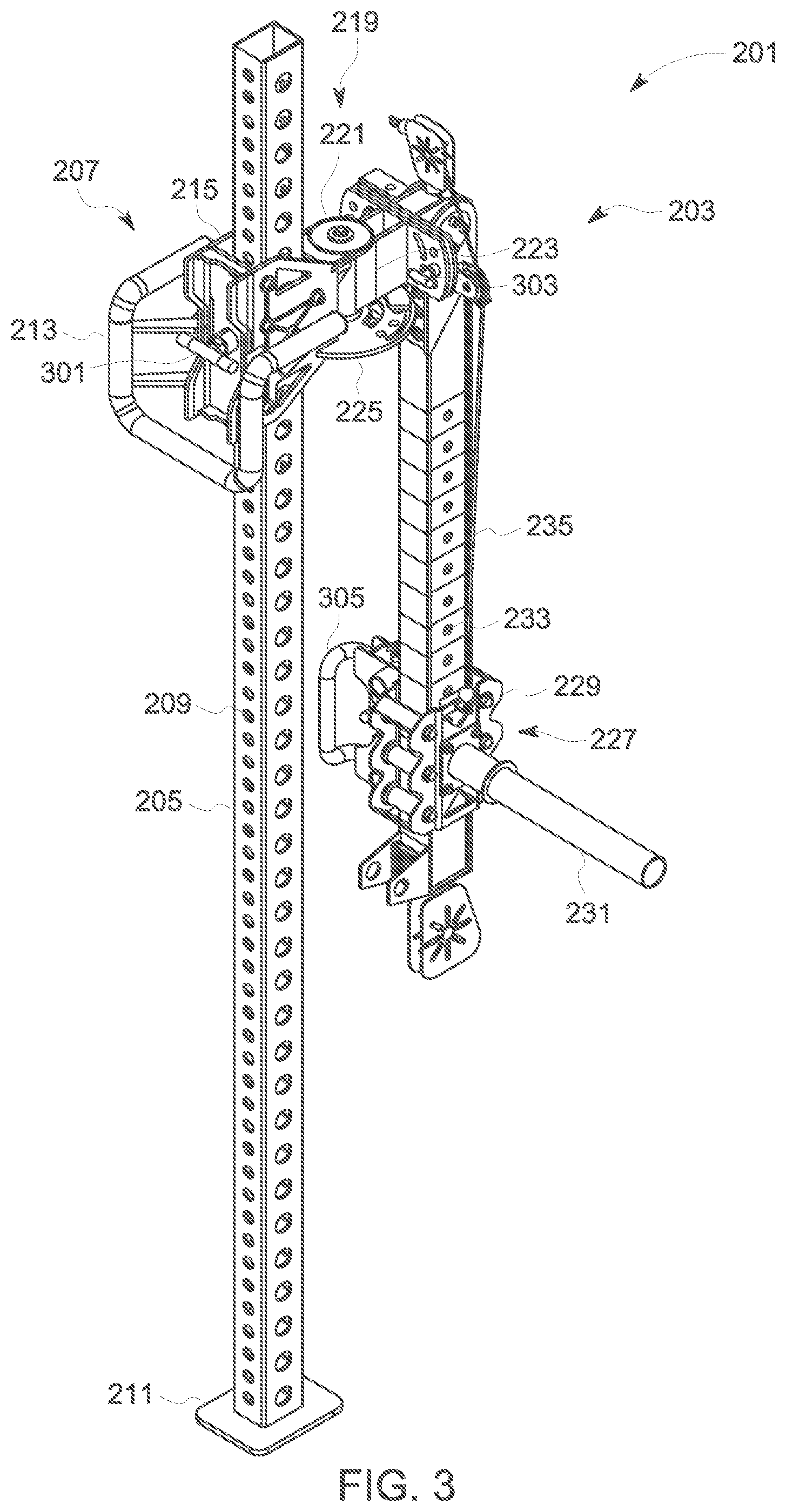 Patent US12303739 Figure 3 – Exercise machine system and method of use