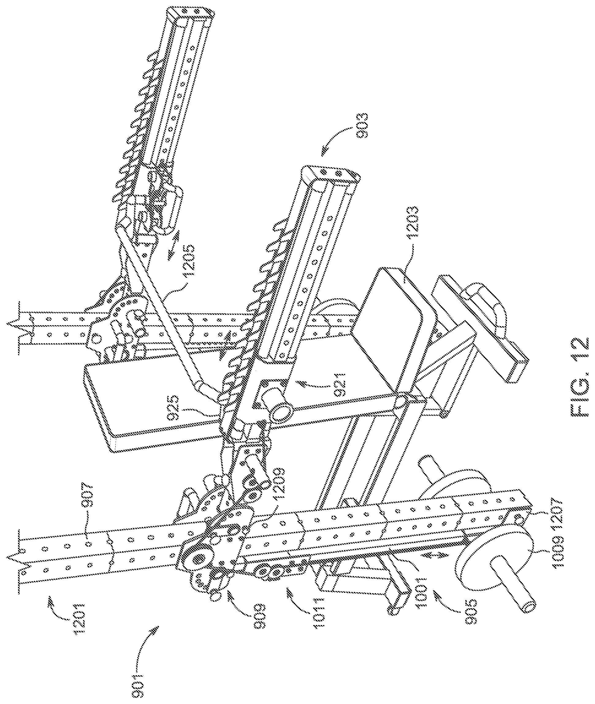 Patent US12303739 Figure 12 – Exercise machine system and method of use