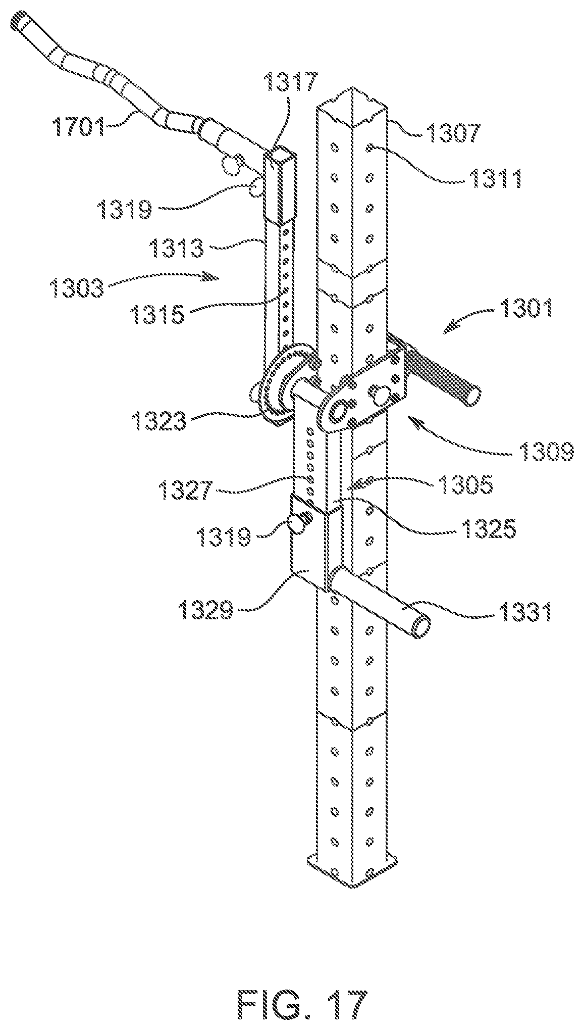 Patent US12303739 Figure 17 – Exercise machine system and method of use