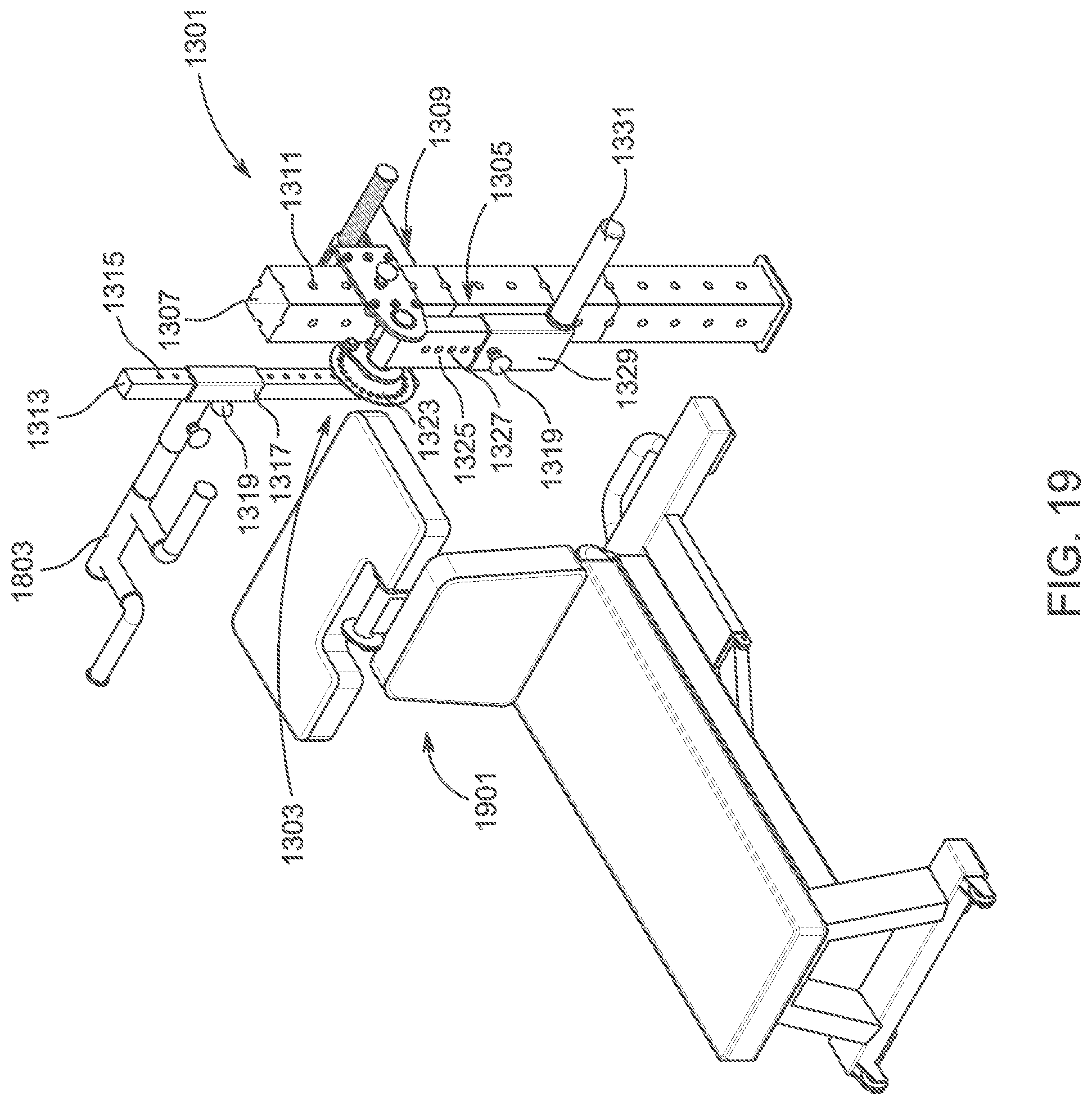 Patent US12303739 Figure 19 – Exercise machine system and method of use