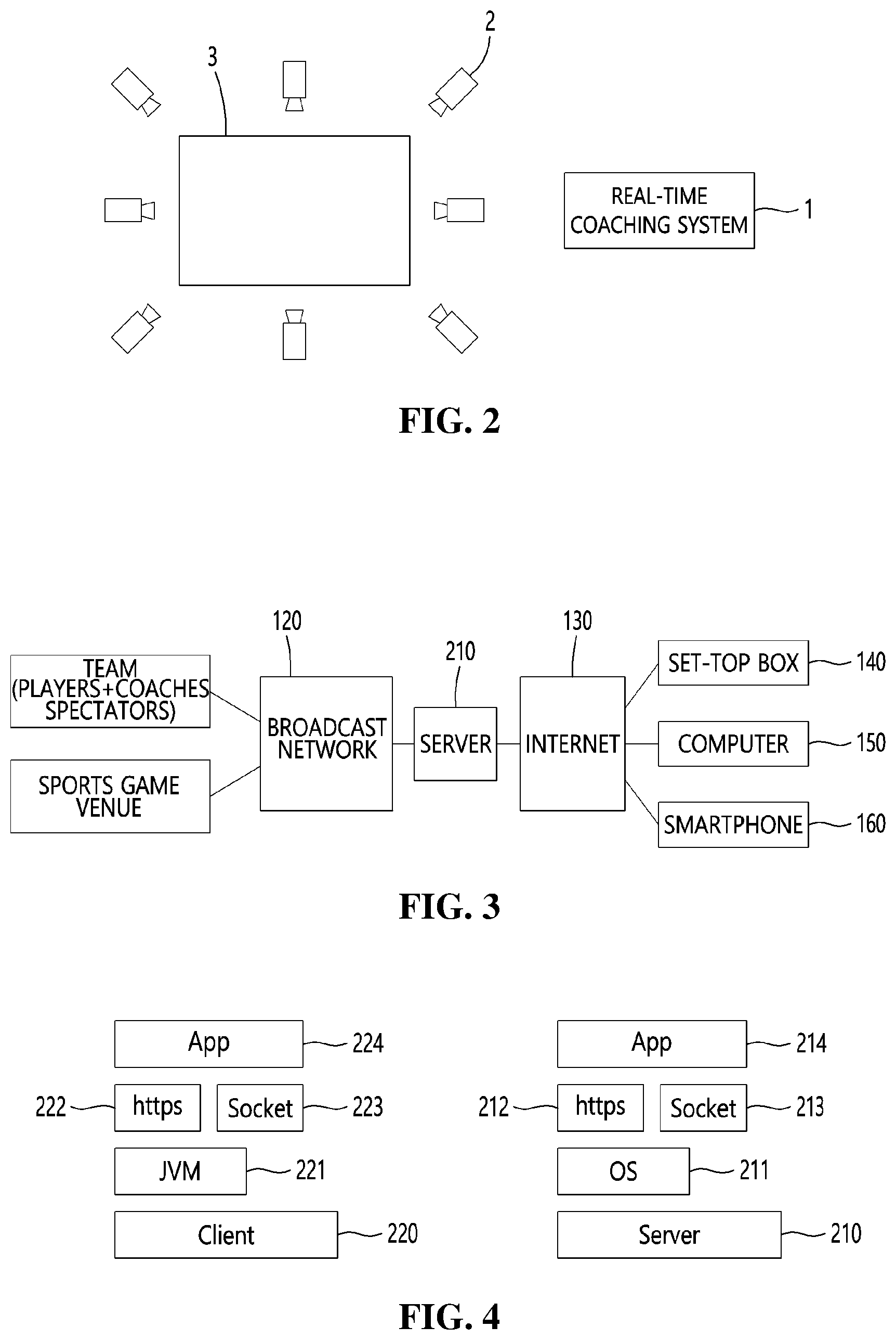 Patent US12303743 Figure 2 – Real-time coaching system
