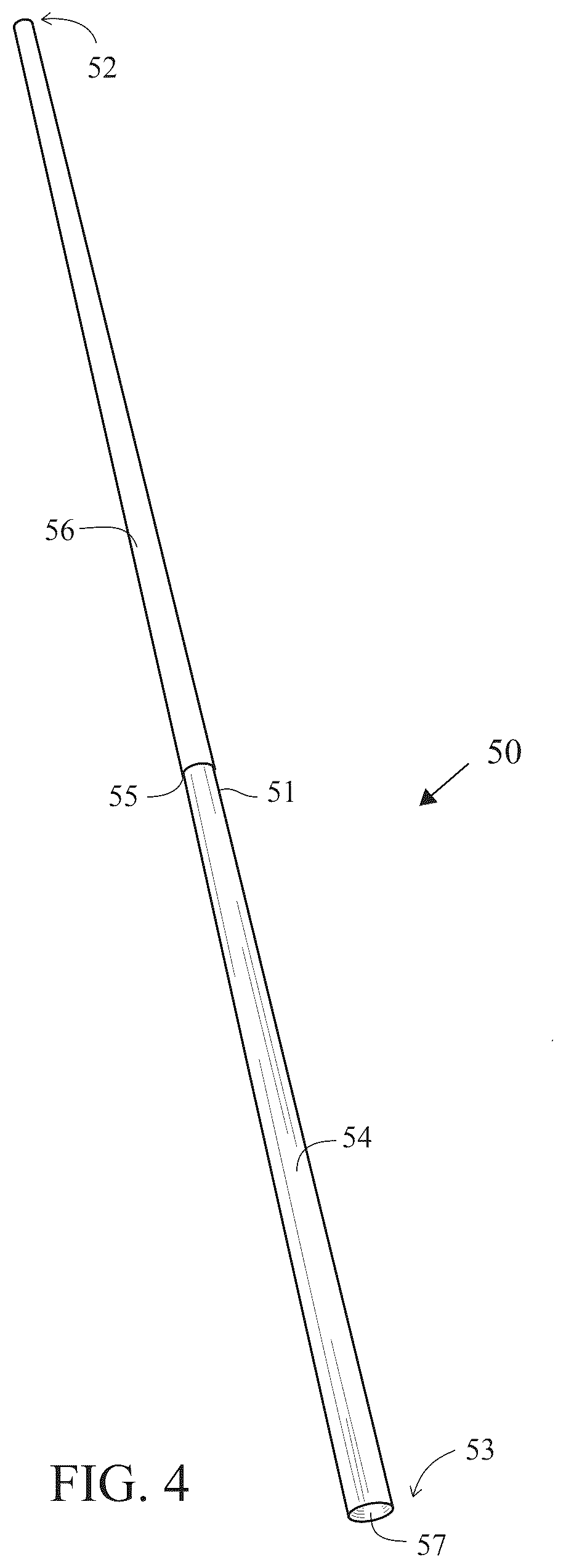 Patent US12303747 Figure 4 – Putter with bi-material shaft