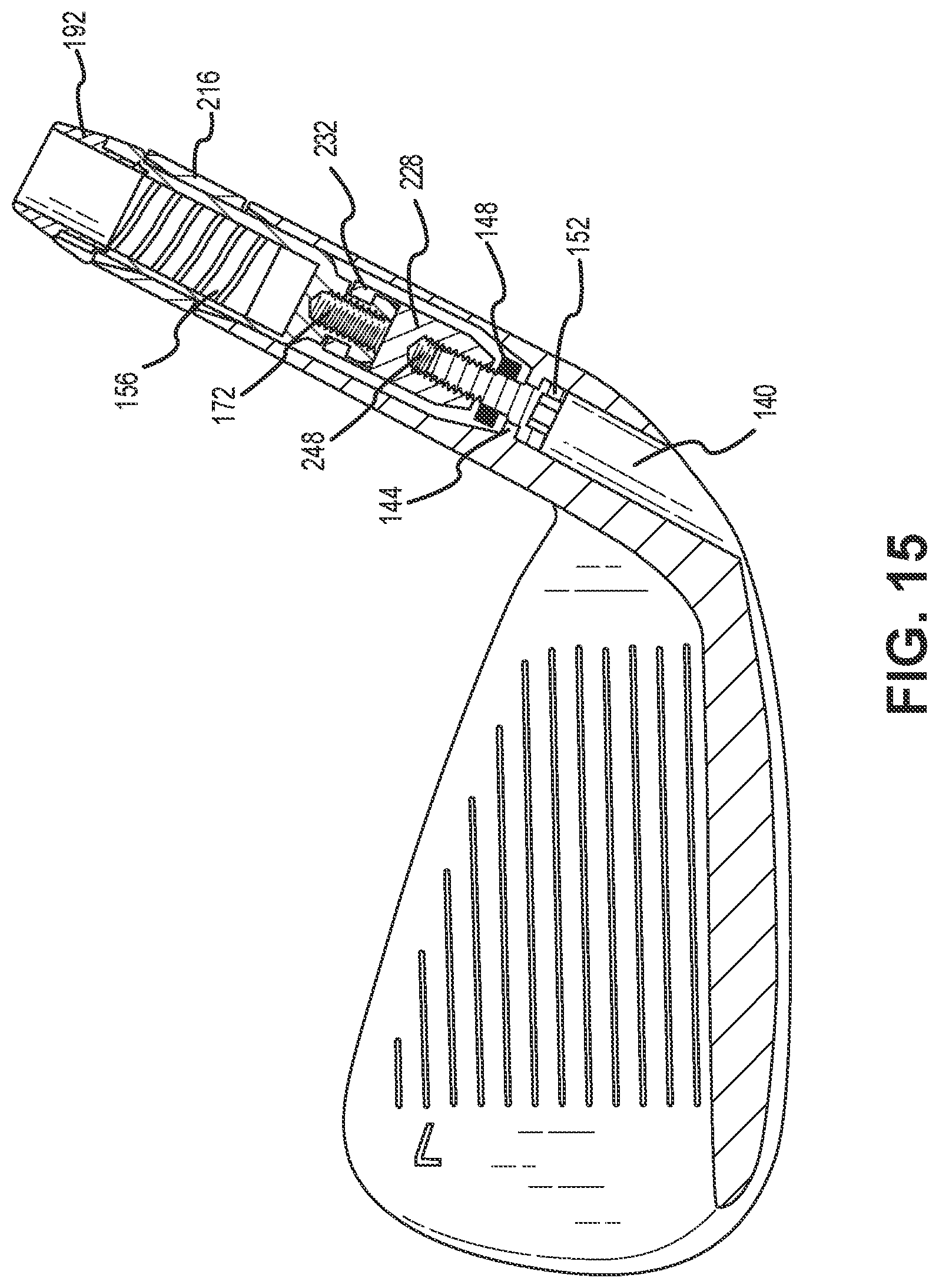 Patent US12303748 Figure 12 – Golf club heads with golf coupling mechanisms