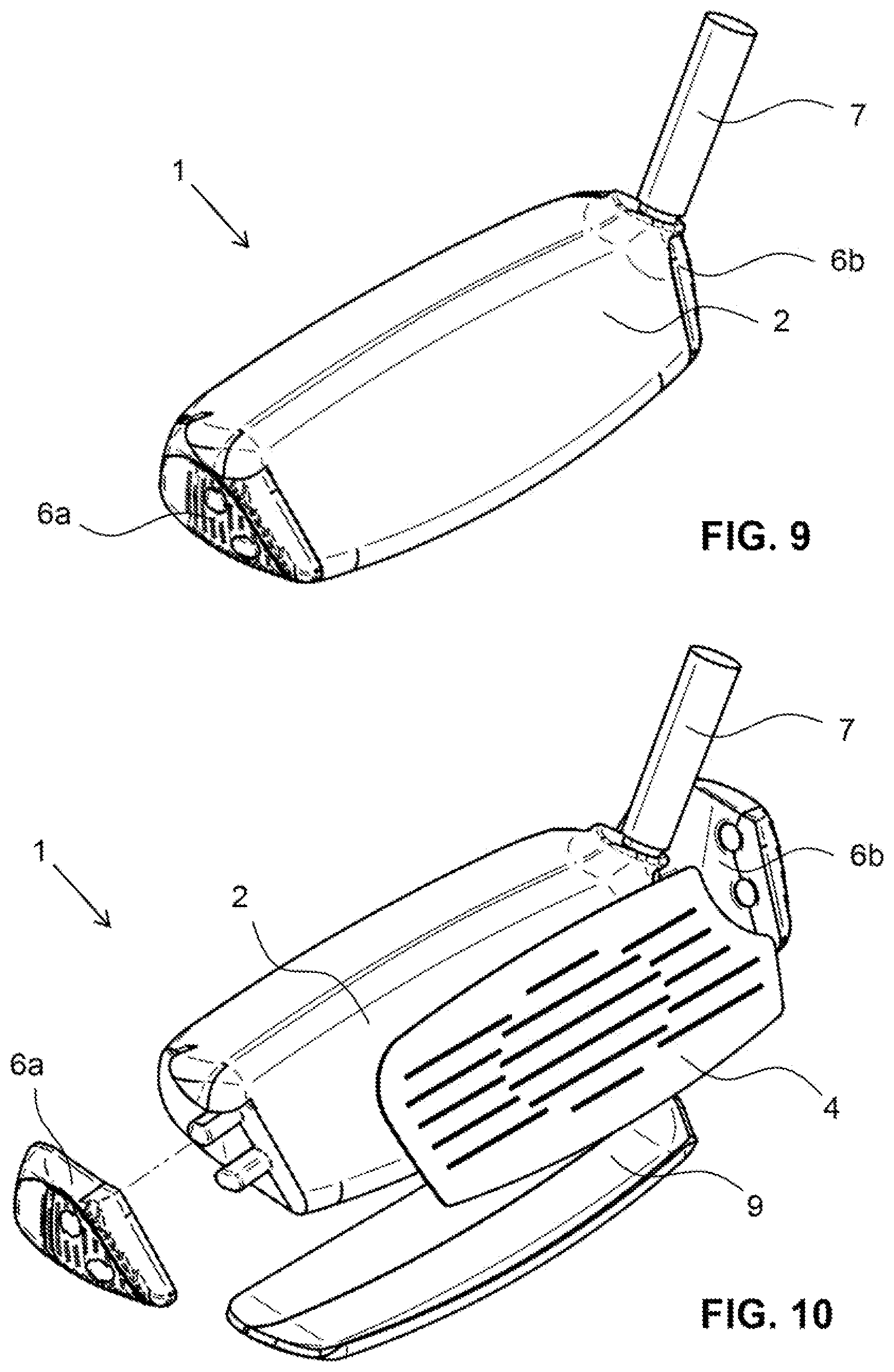 Patent US12303749 Figure 9 – Golf club head and golf club