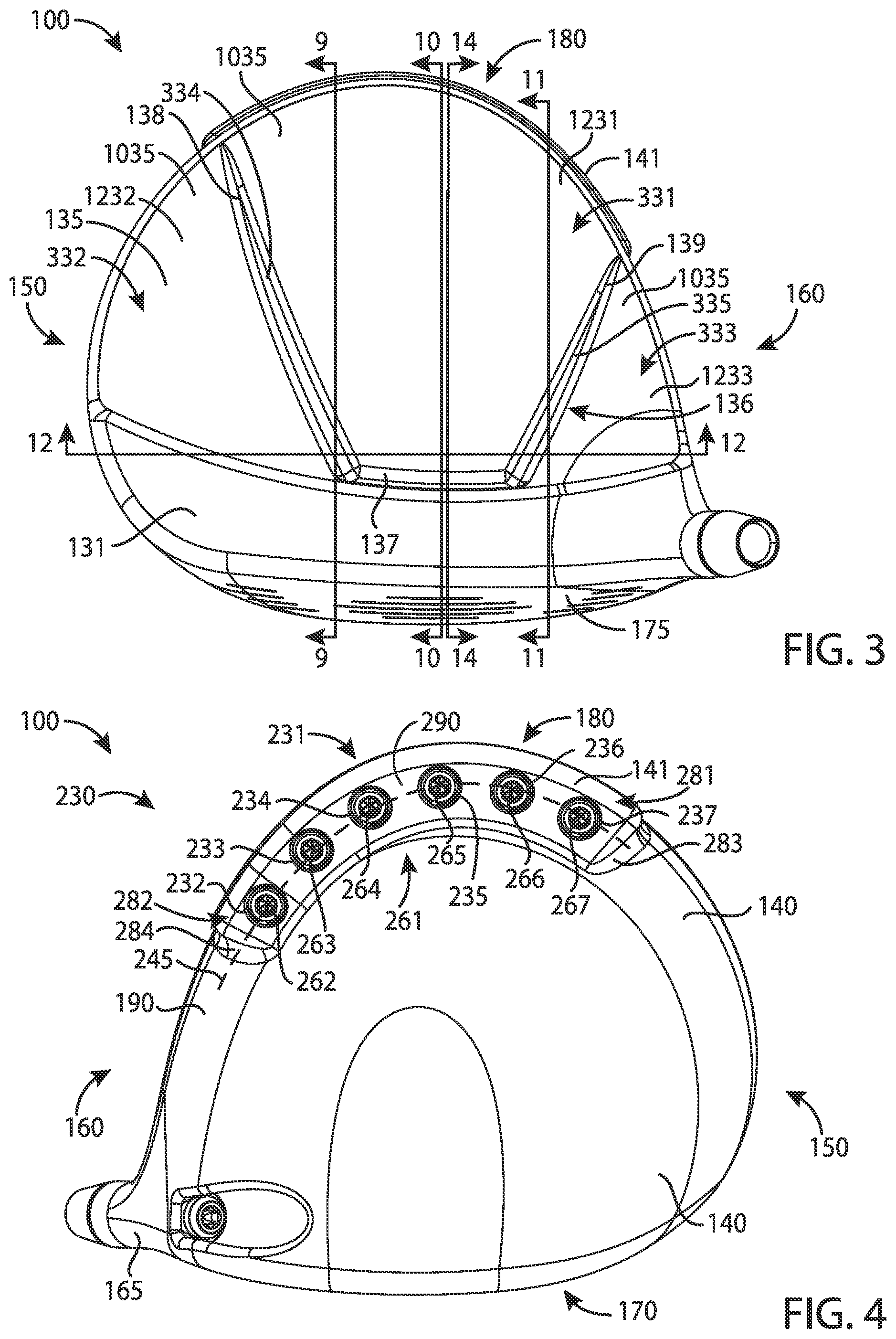 Patent US12303750 Figure 2 – Golf club heads and methods to manufacture golf club heads