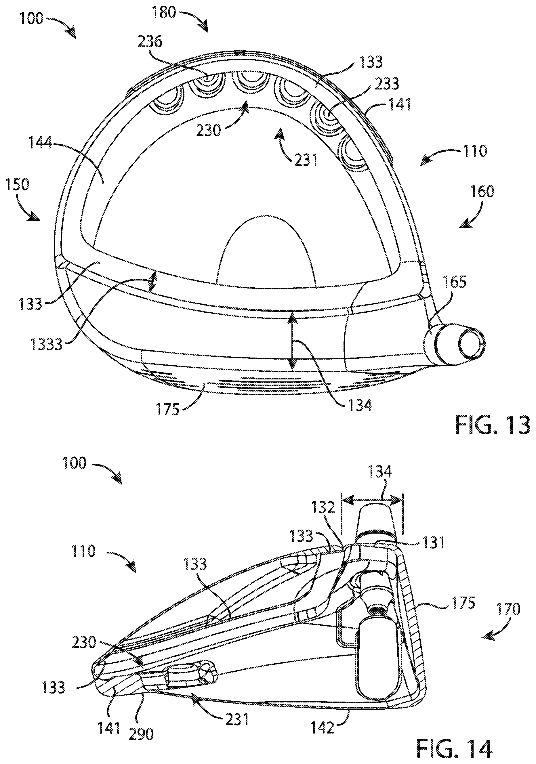 Patent US12303750 Figure 7 – Golf club heads and methods to manufacture golf club heads