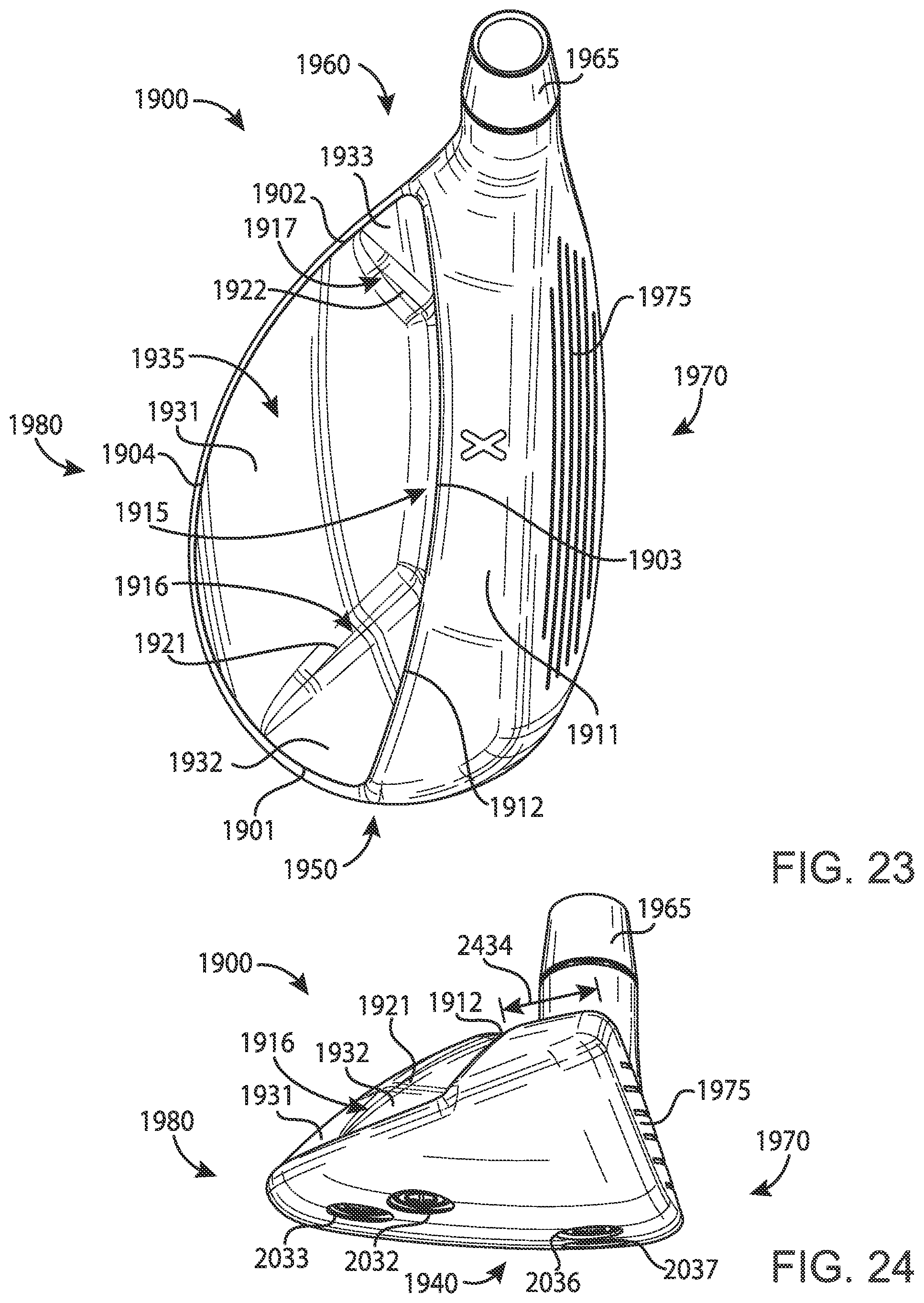 Patent US12303750 Figure 13 – Golf club heads and methods to manufacture golf club heads
