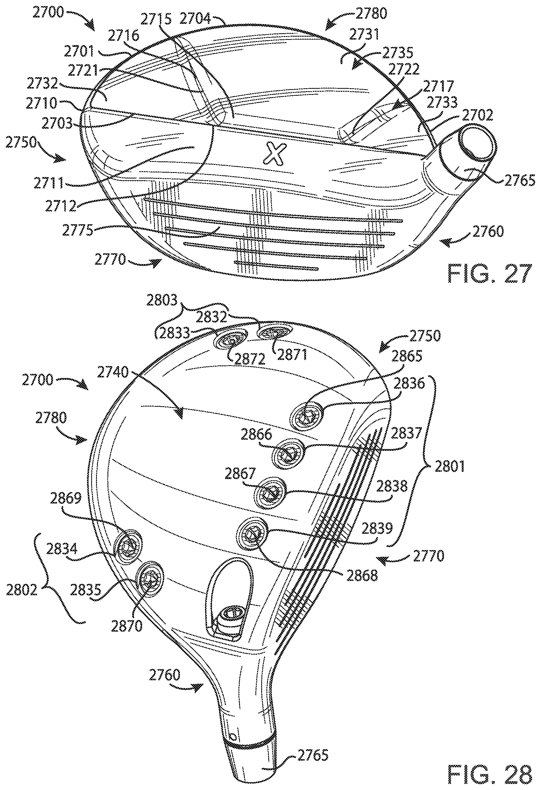Patent US12303750 Figure 15 – Golf club heads and methods to manufacture golf club heads