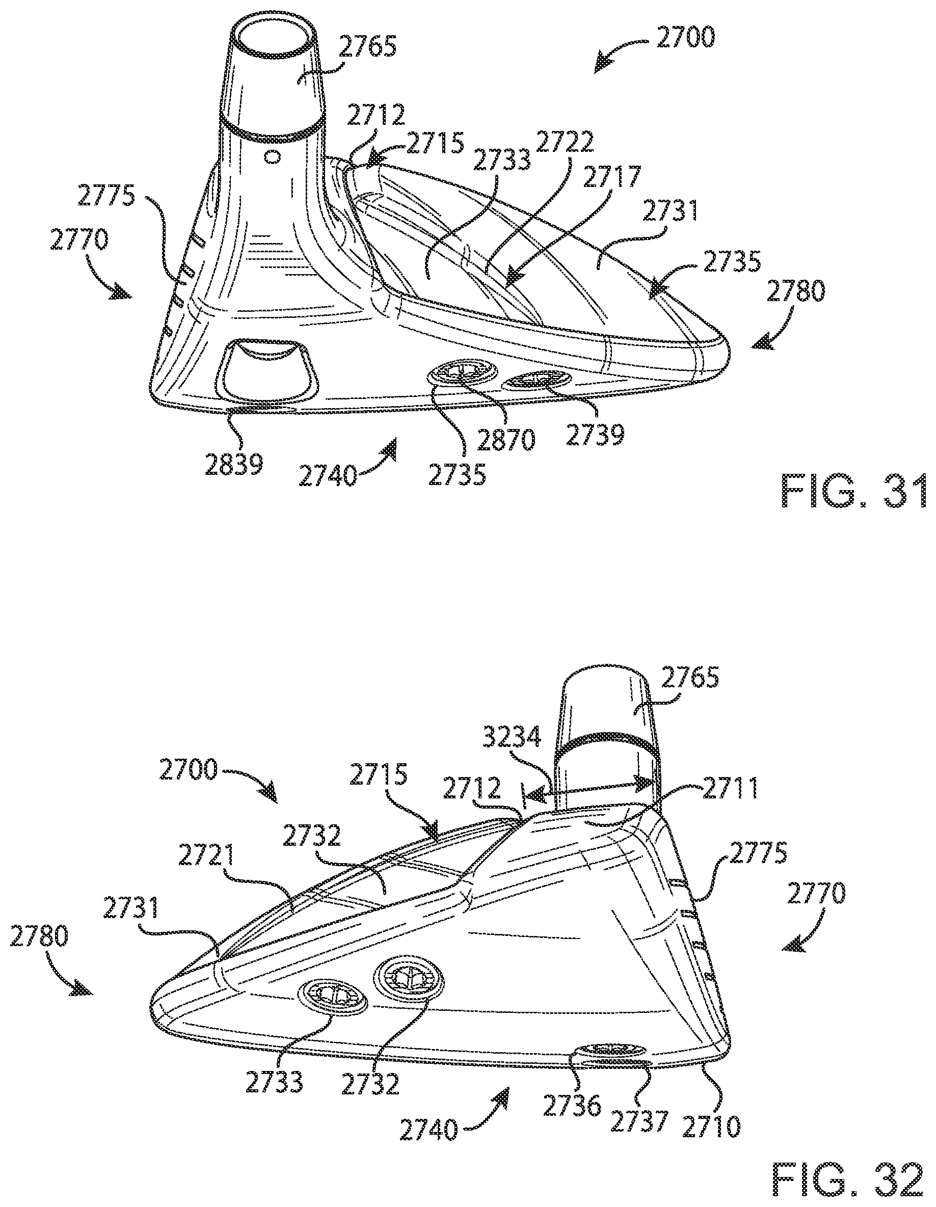 Patent US12303750 Figure 17 – Golf club heads and methods to manufacture golf club heads