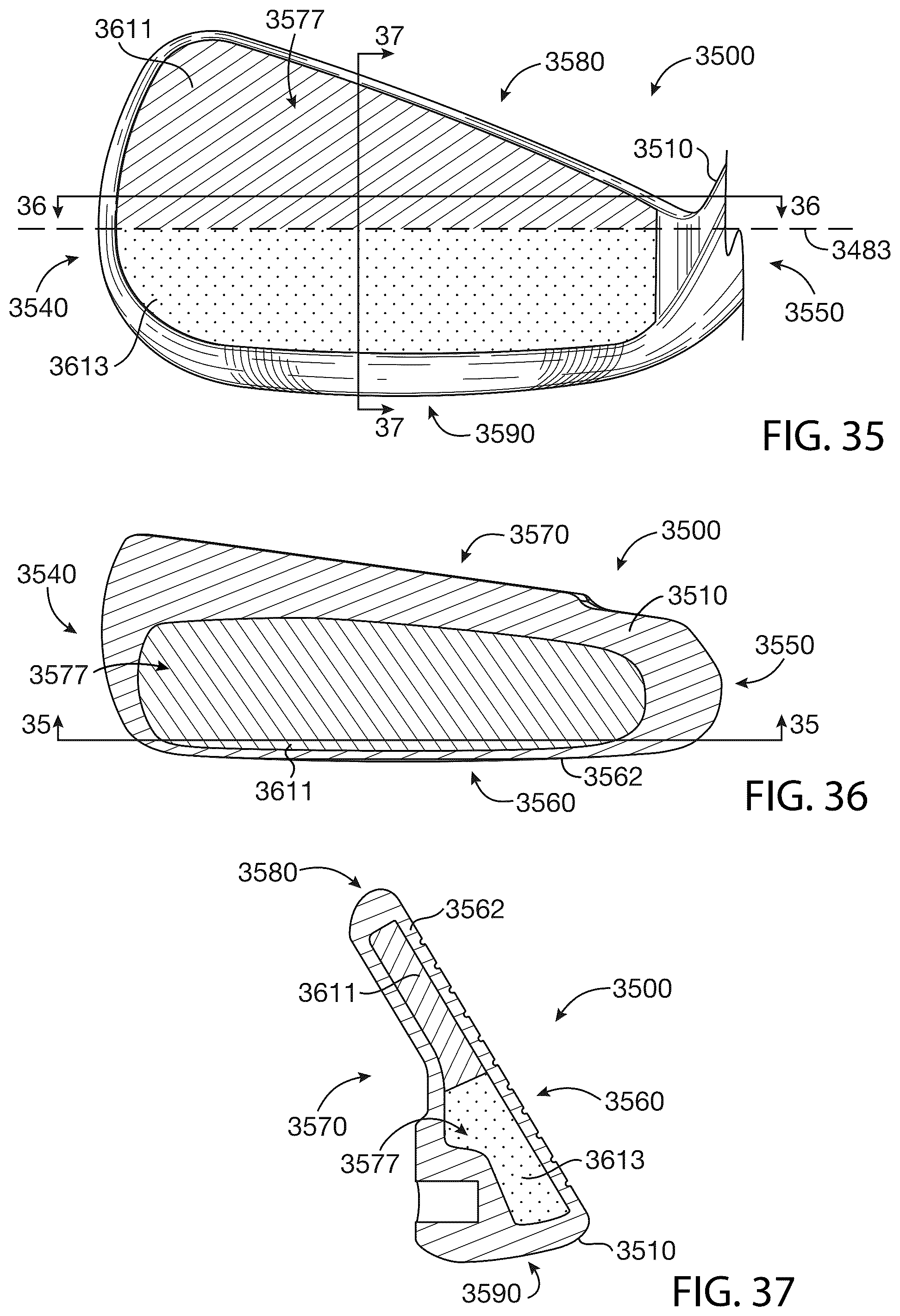 Patent US12303751 Figure 14 – Golf club heads and methods to manufacture golf club heads