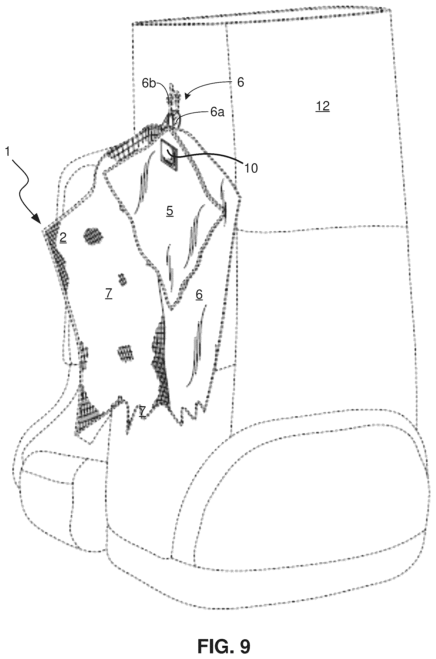 Patent US12303755 Figure 7 – Golf towel systems and methods