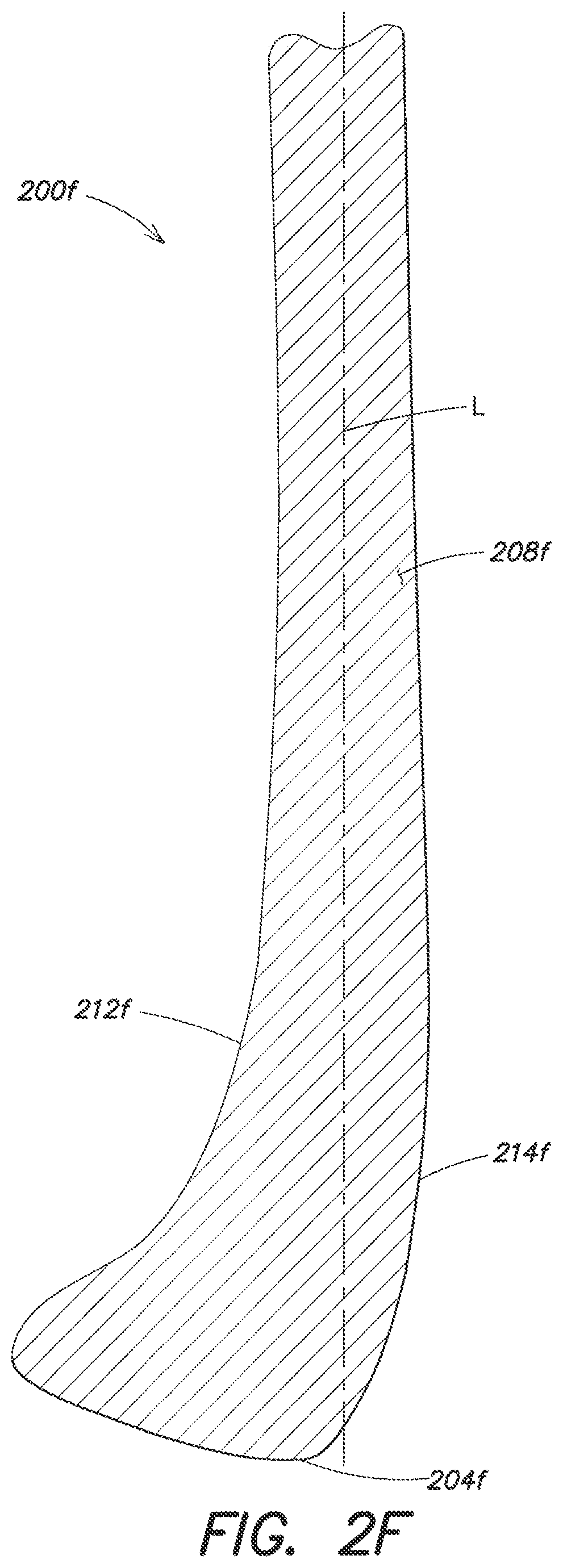 Patent US12303756 Figure 7 – Baseball bat