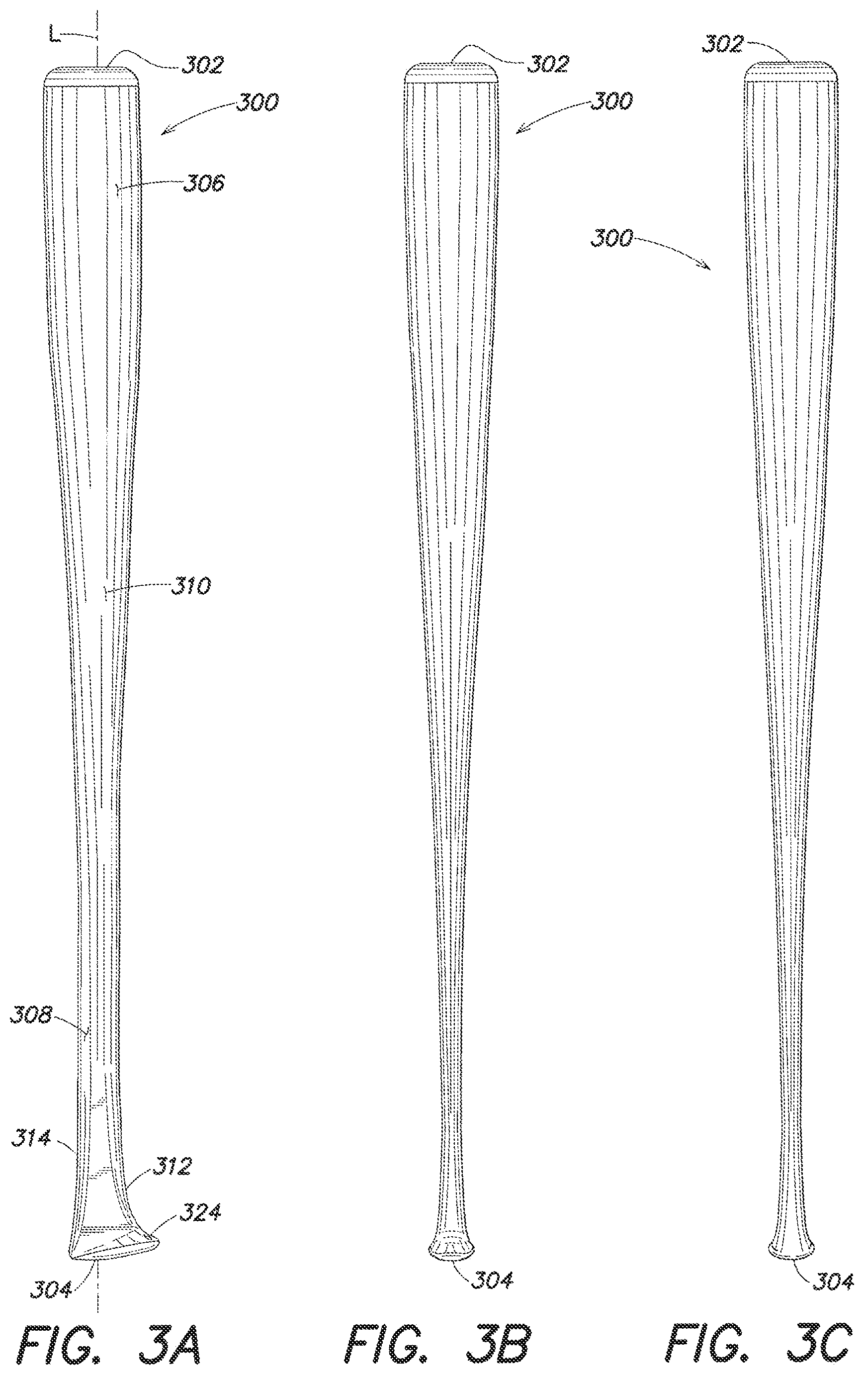 Patent US12303756 Figure 12 – Baseball bat