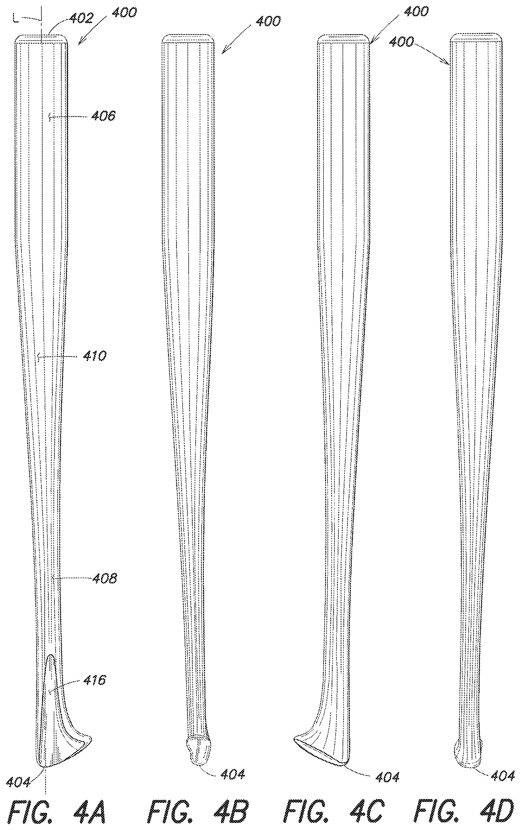 Patent US12303756 Figure 14 – Baseball bat