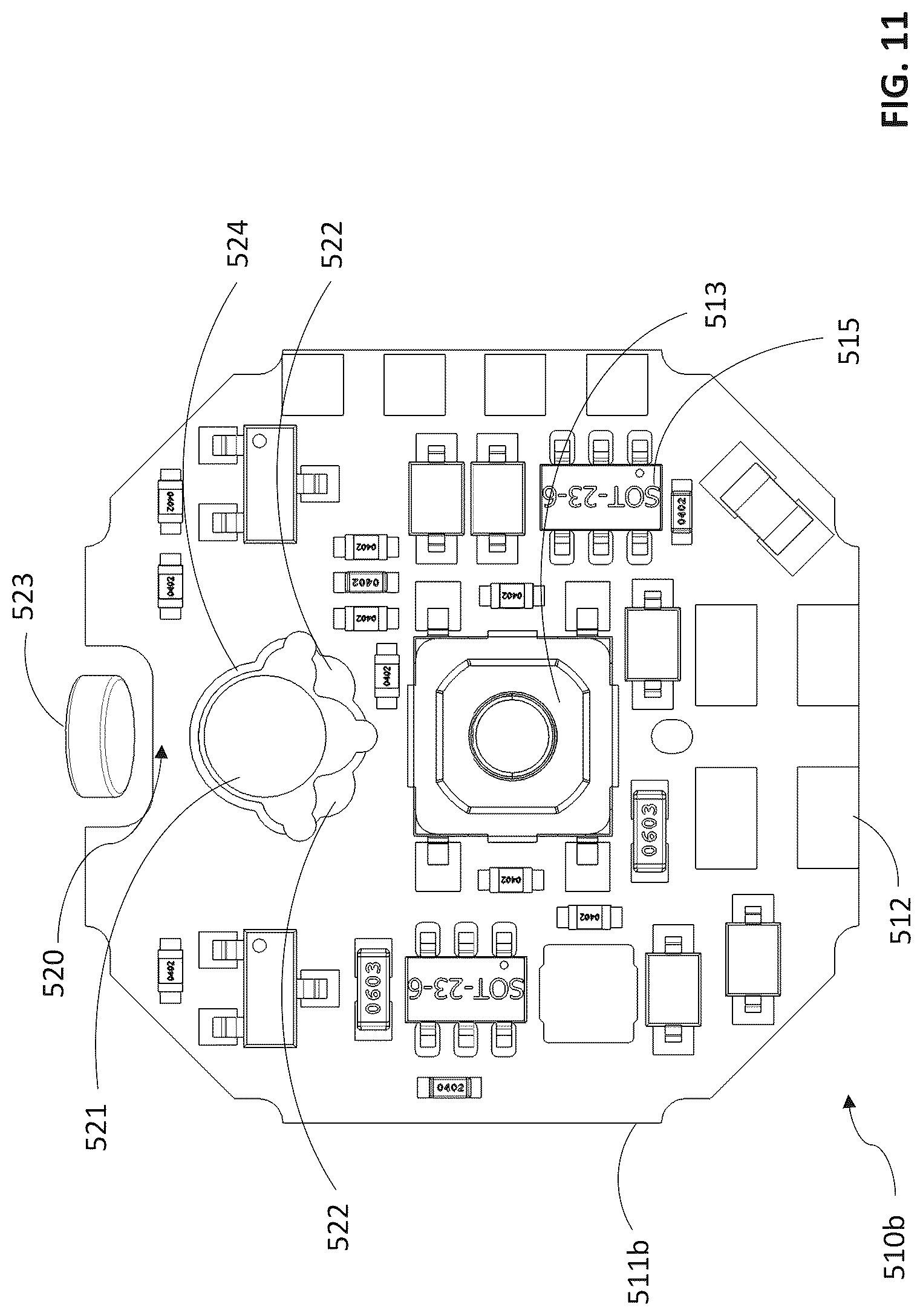 Patent US12303757 Figure 10 – Super bright flying ring