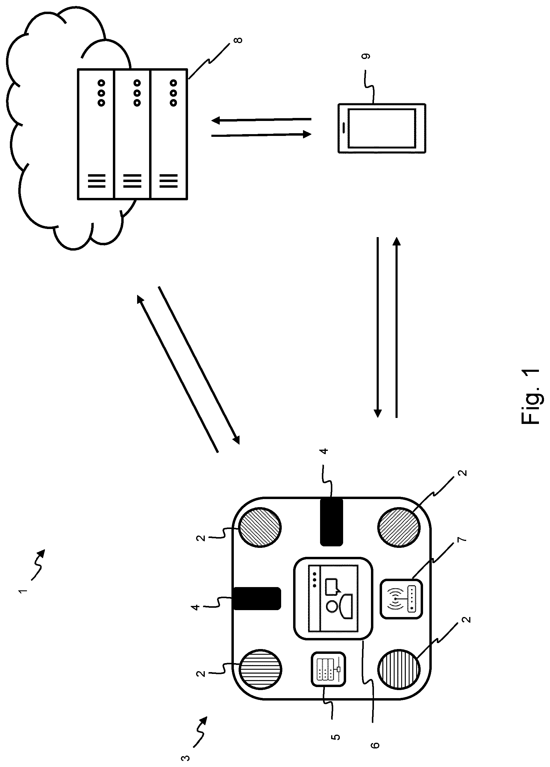 Patent US12303758 Figure 1 – Sports training system and method
