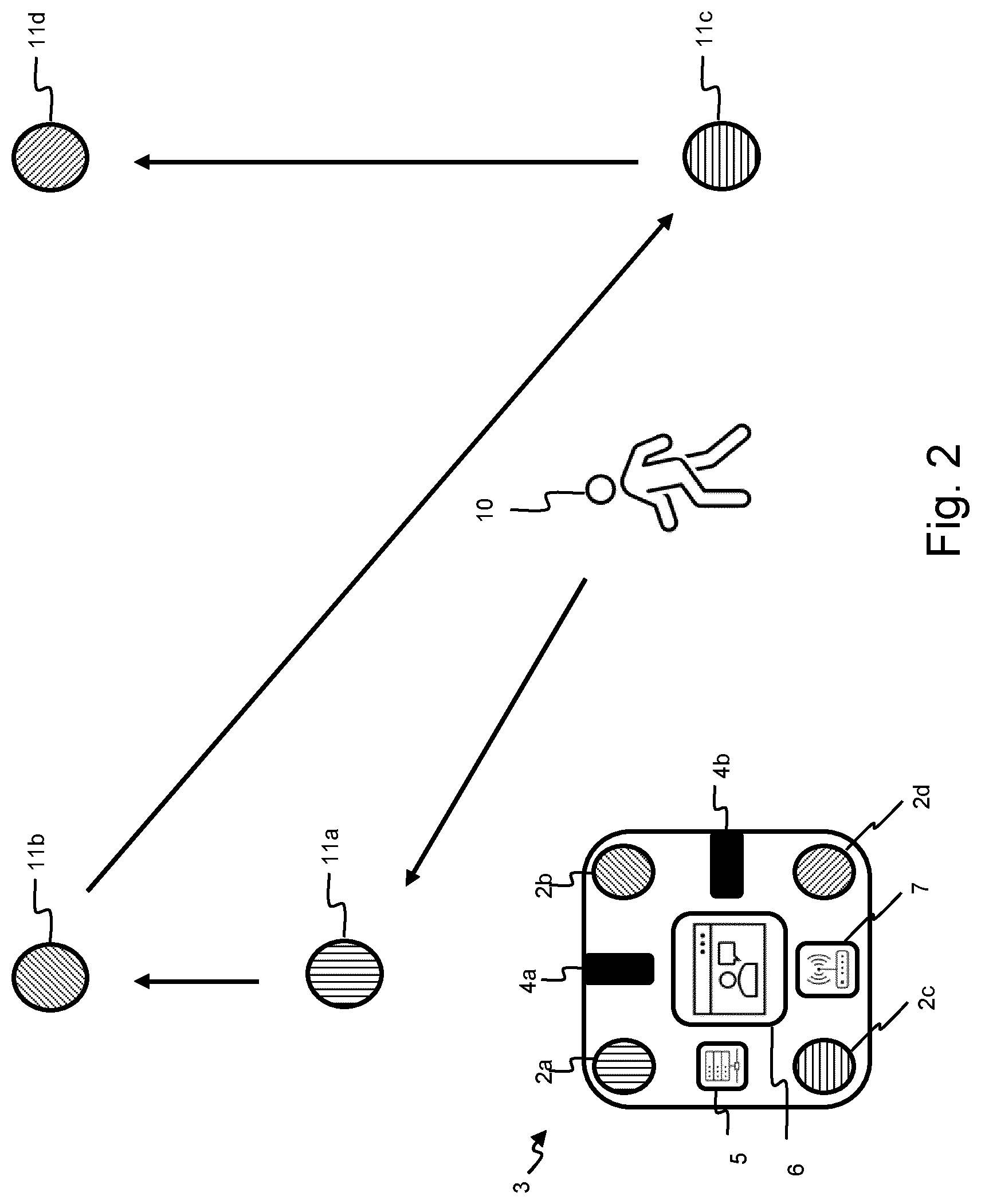Patent US12303758 Figure 2 – Sports training system and method