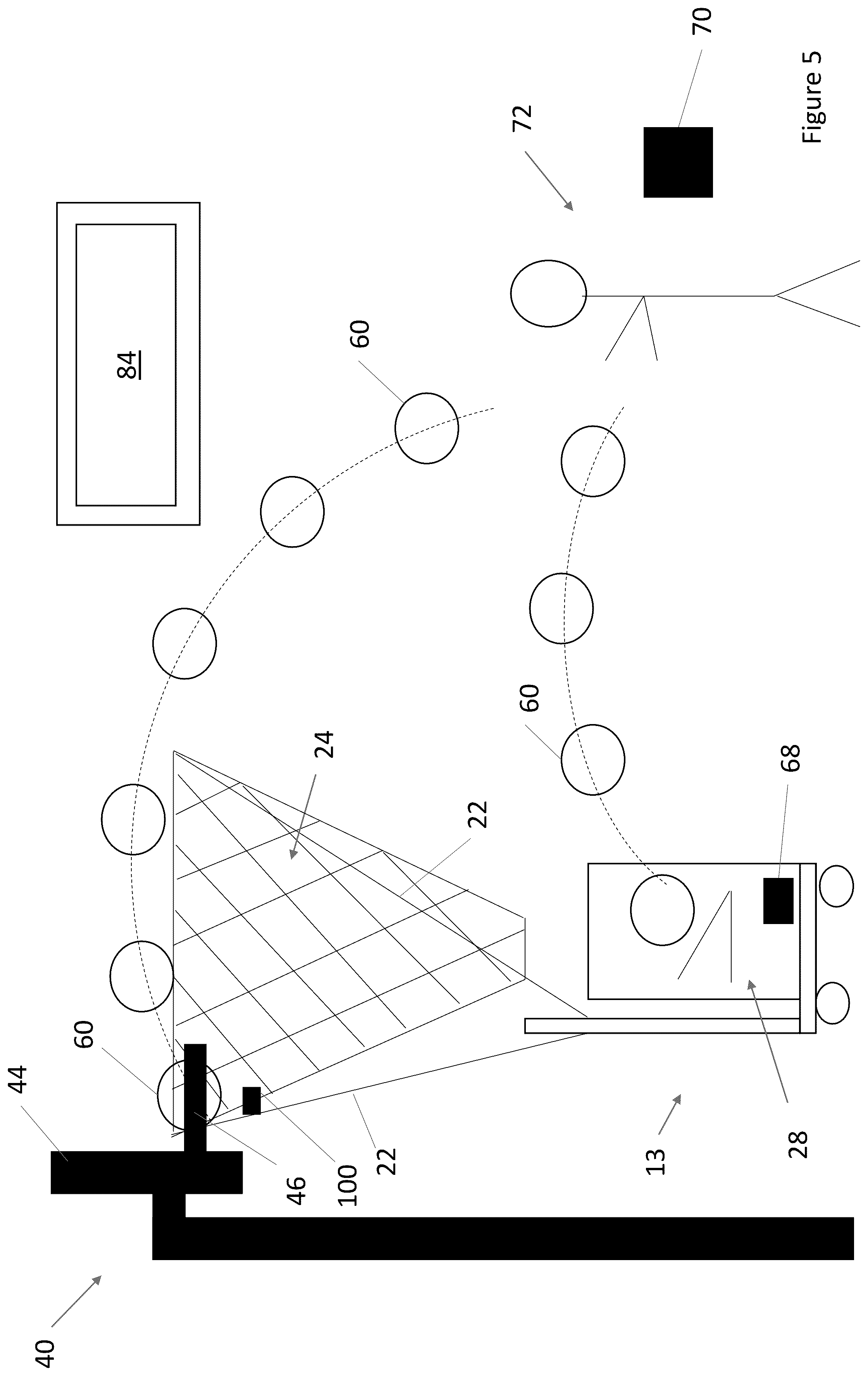 Patent US12303760 Figure 5 – Basketball training device with mental training feature(s), related systems and methods